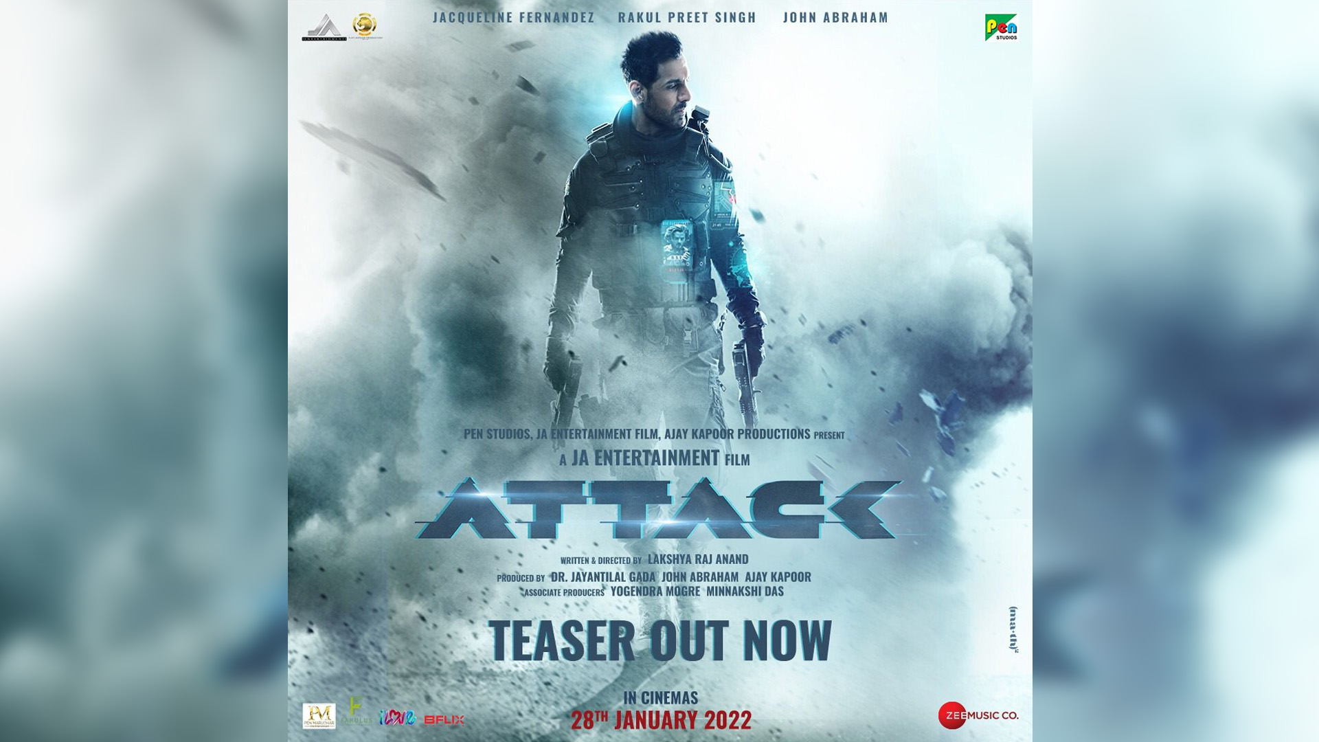 Teaser Out Now! Watch John Abraham in & as a super soldier in ‘ATTACK’