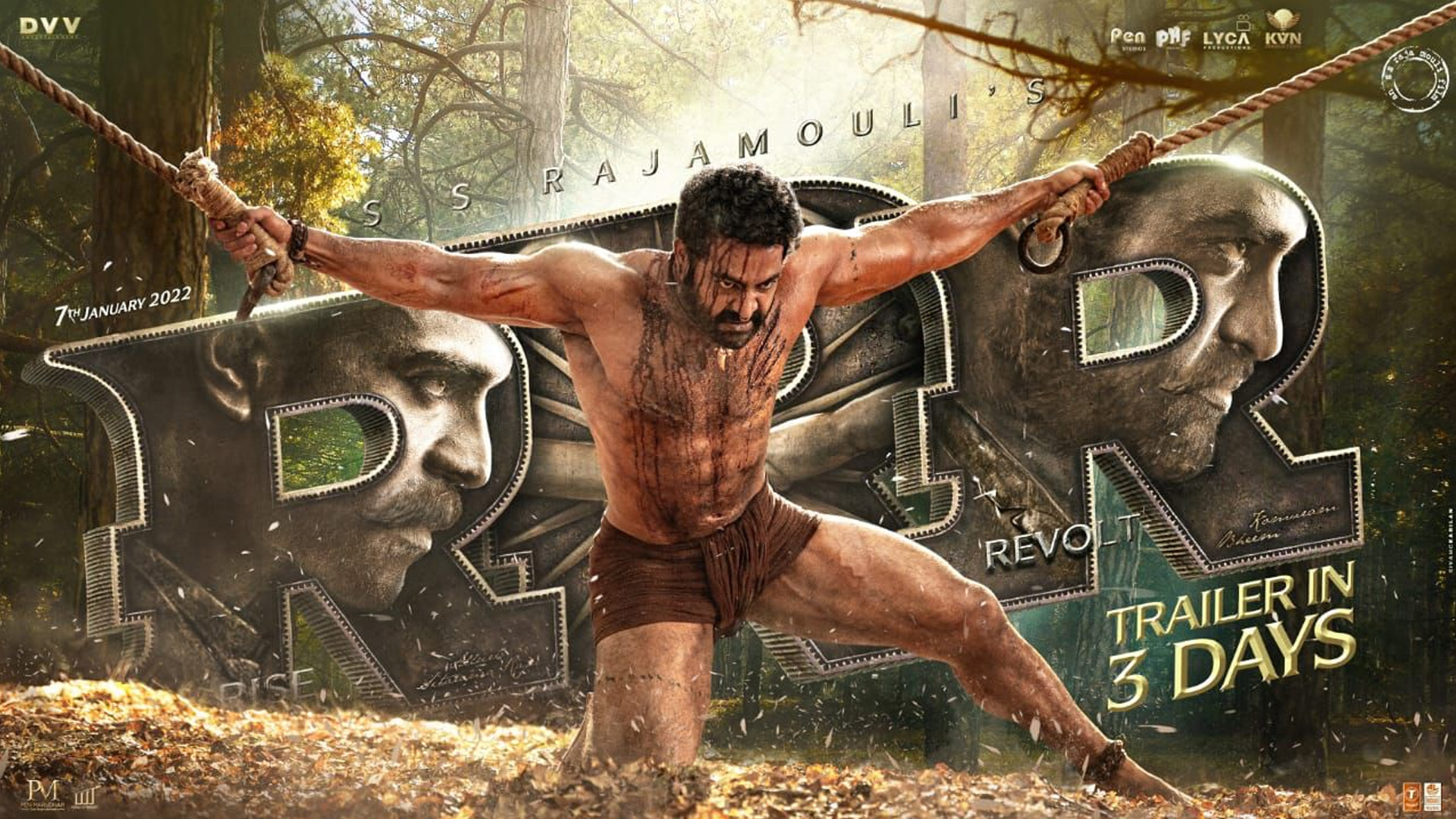 OUT NOW: Jr. NTR’s look as Bheem from RRR is super fearless and ferocious!