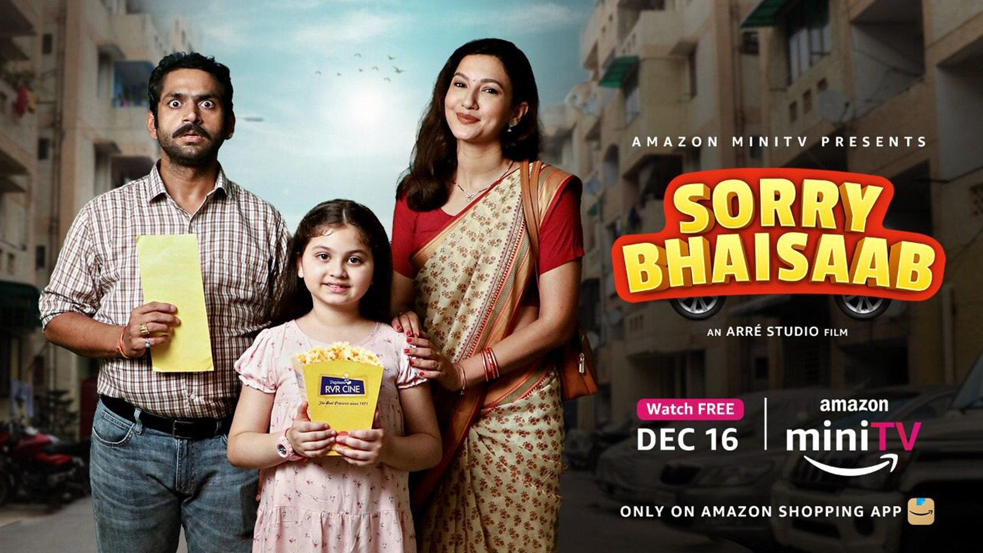 AMAZON miniTV WILL PREMIERE A SHORT FILM ‘SORRY BHAISAAB’ STARRING GAUAHAR KHAN AND SHARIB HASHMI ON 16TH DECEMBER