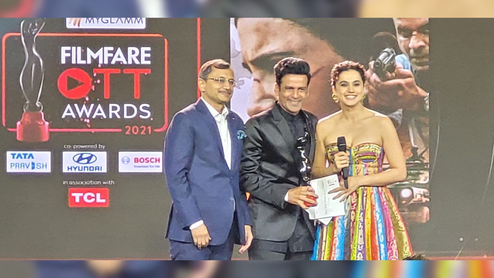 AMAZON PRIME VIDEO BAGS 7 WINS AT MYGLAMM FILMFARE OTT AWARDS 2021; THE FAMILY MAN & MIRZAPUR RECOGNIZED IN KEY CATEGORIES