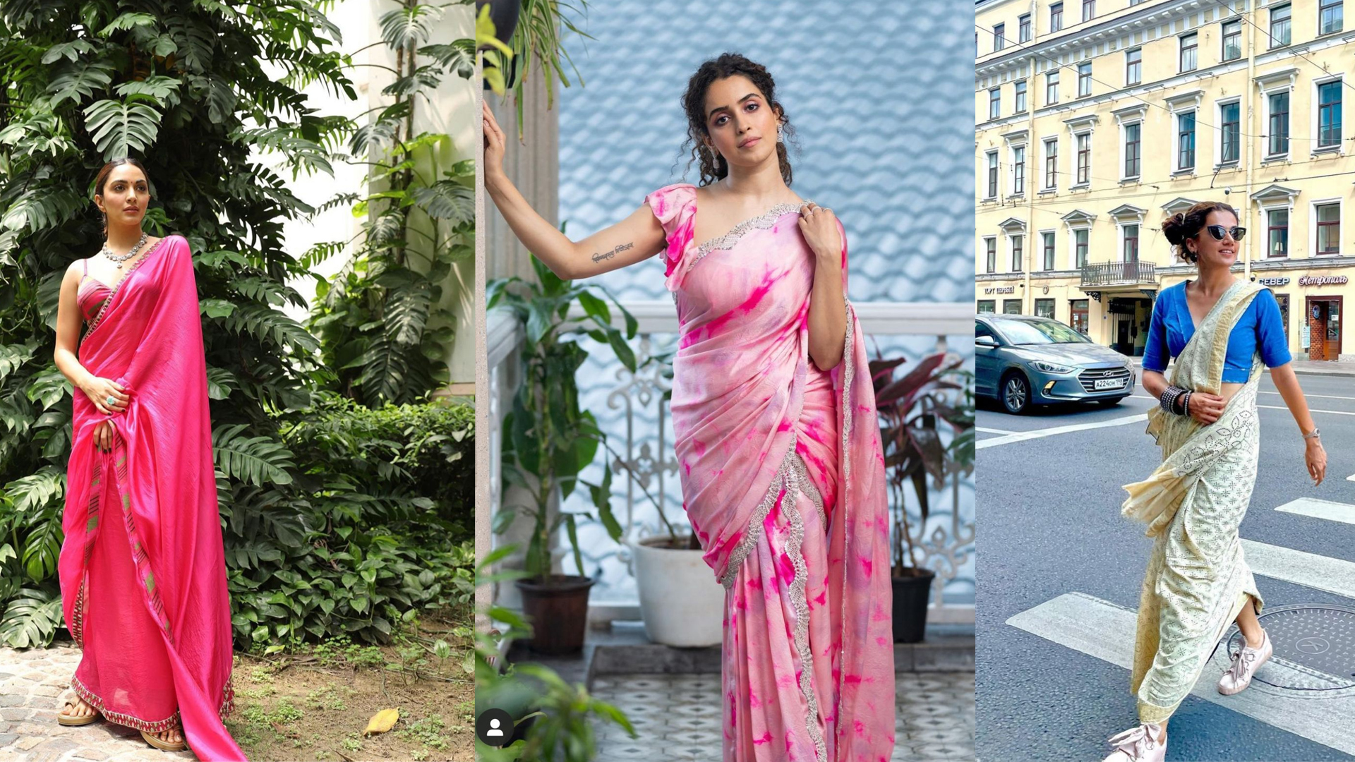 These top four actresses are goals when it comes to styling a Saree.