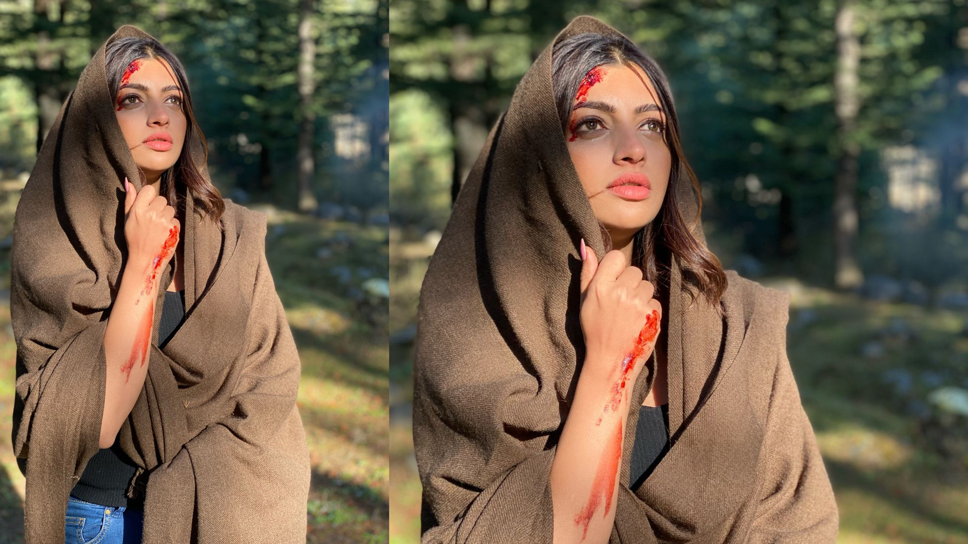 Akanksha Puri posts an alarming video with her bloodstained face and hand leaves fans worried