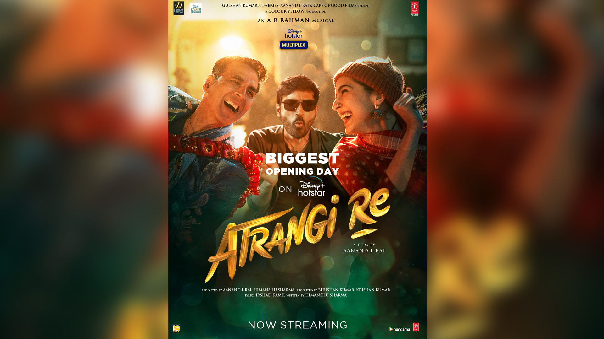 Disney+ Hotstar’s Atrangi Re becomes the most-watched film on release day