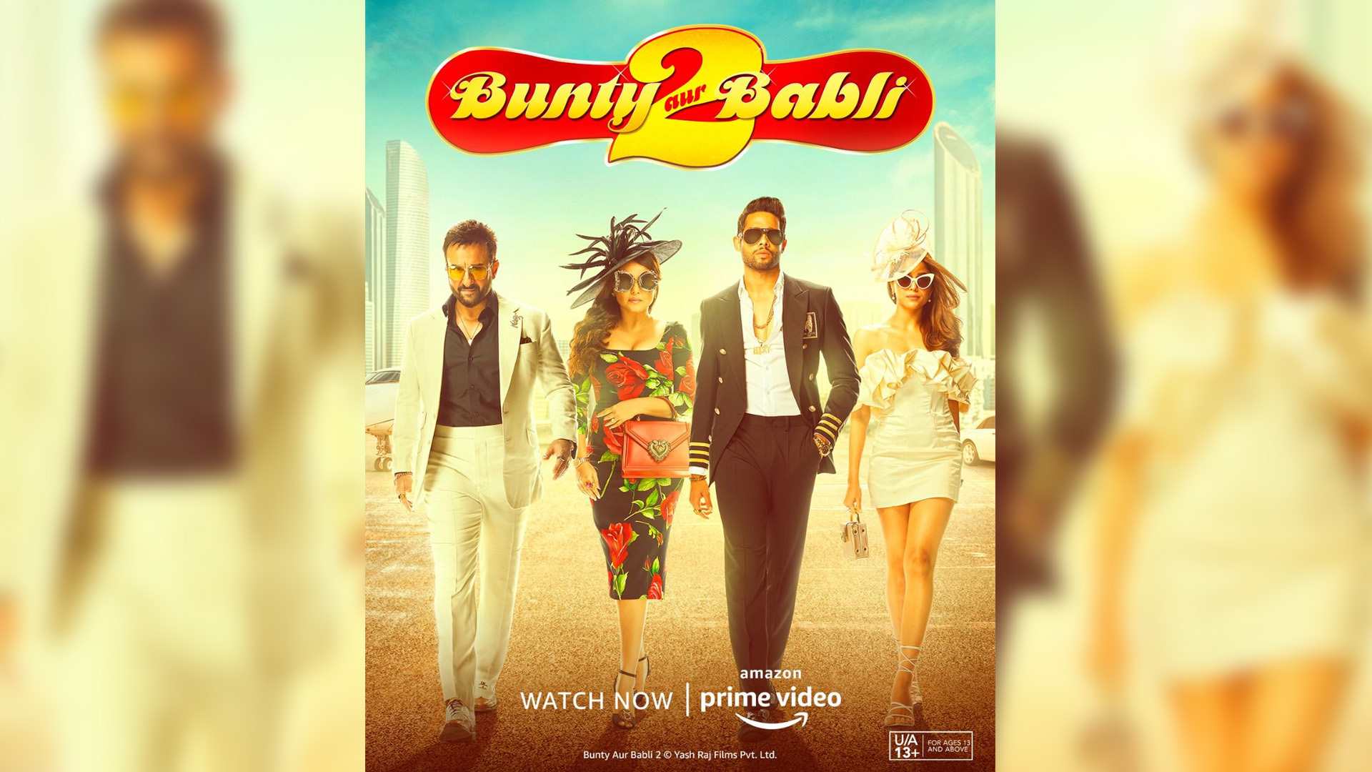 Prime Video Announces Streaming Premiere of the comedy-drama Bunty Aur Babli 2