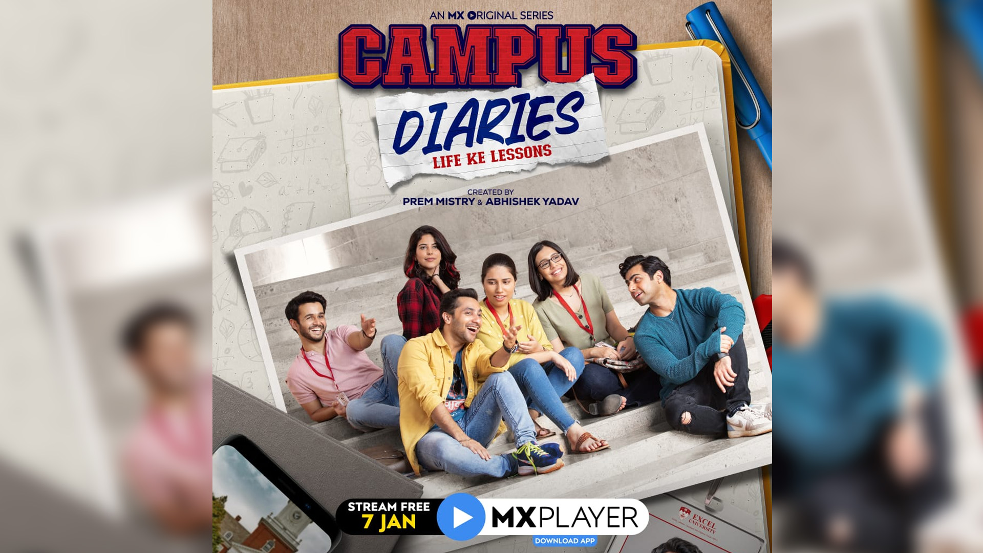 From life changing adventures to lessons in adulthood – MX Player’s Campus Dairies promises to bring campus life right to your screens!