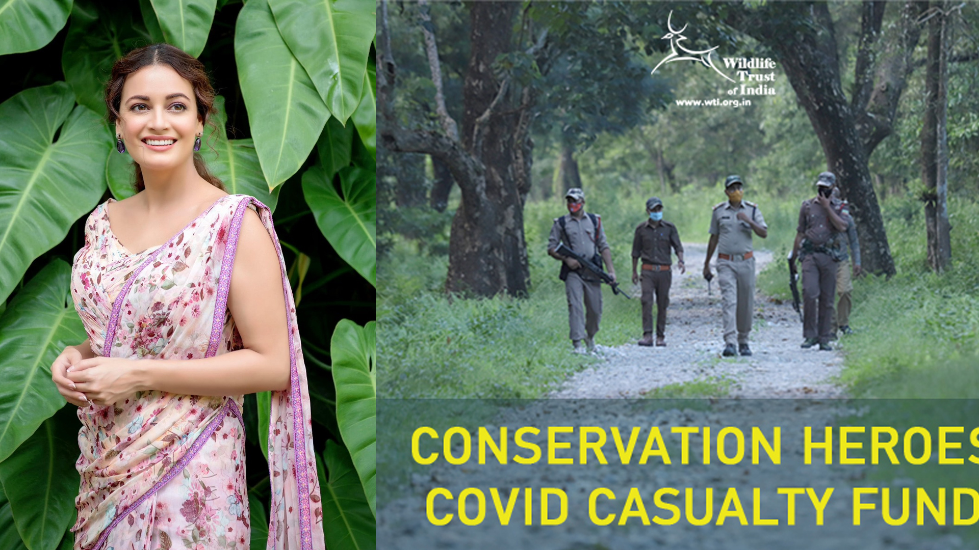 On her 40th birthday, Dia Mirza pledges 40 lakhs to the families of forest warriors who died of COVID-19