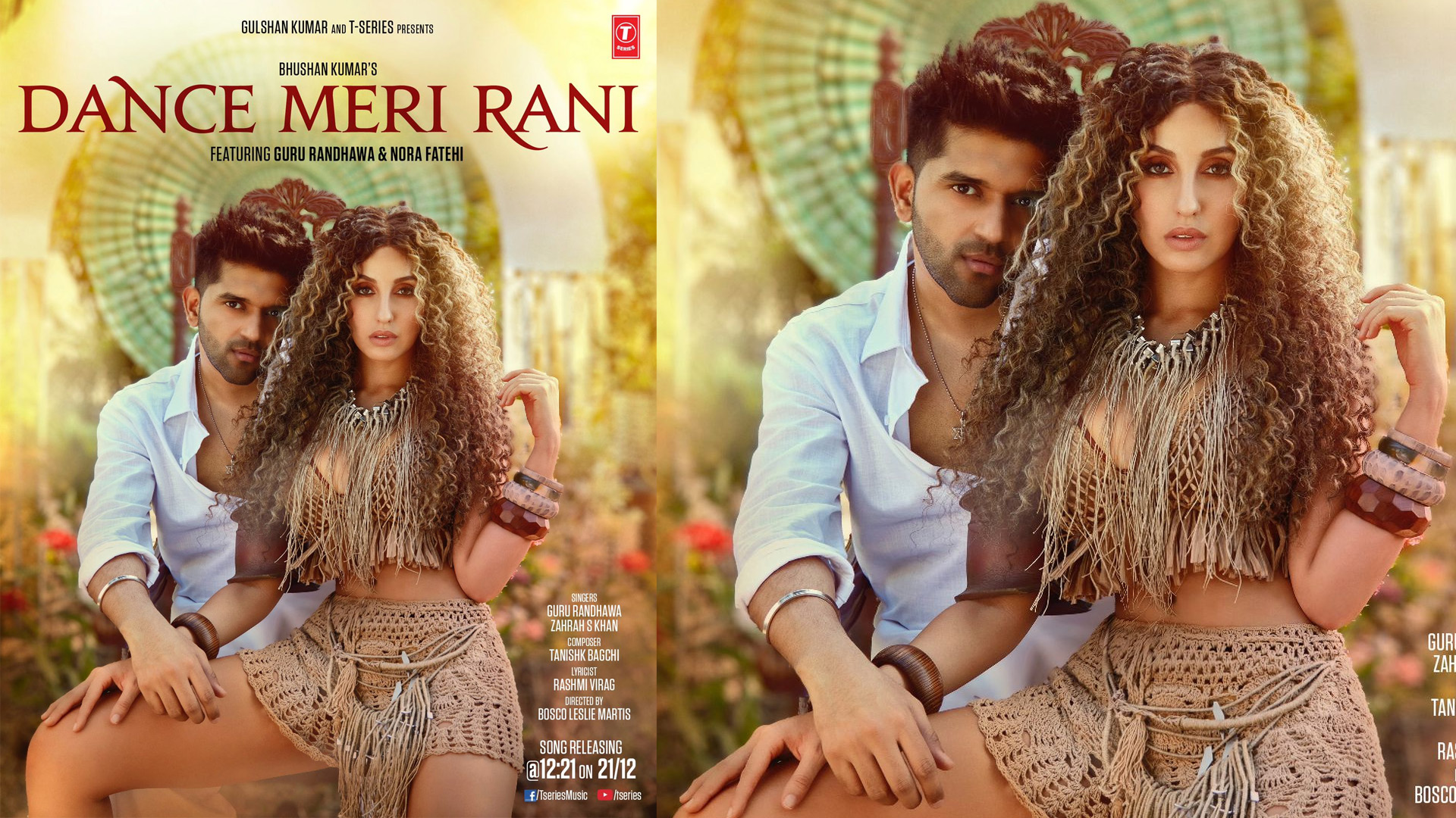 Guru Randhawa and Nora Fatehi’s Dance Meri Rani first look out now!