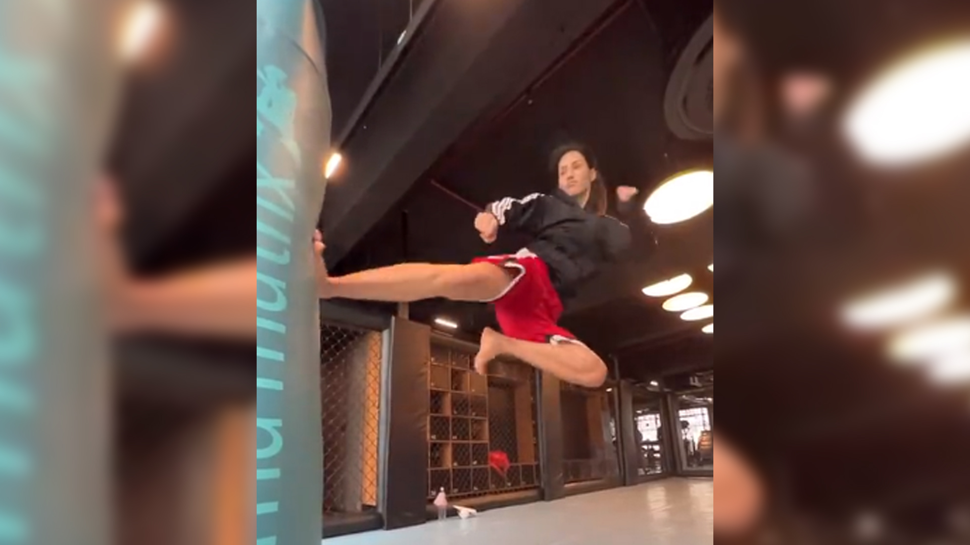 Disha Patani leaves fans impressed as she practices a flying kick like a pro – watch video!