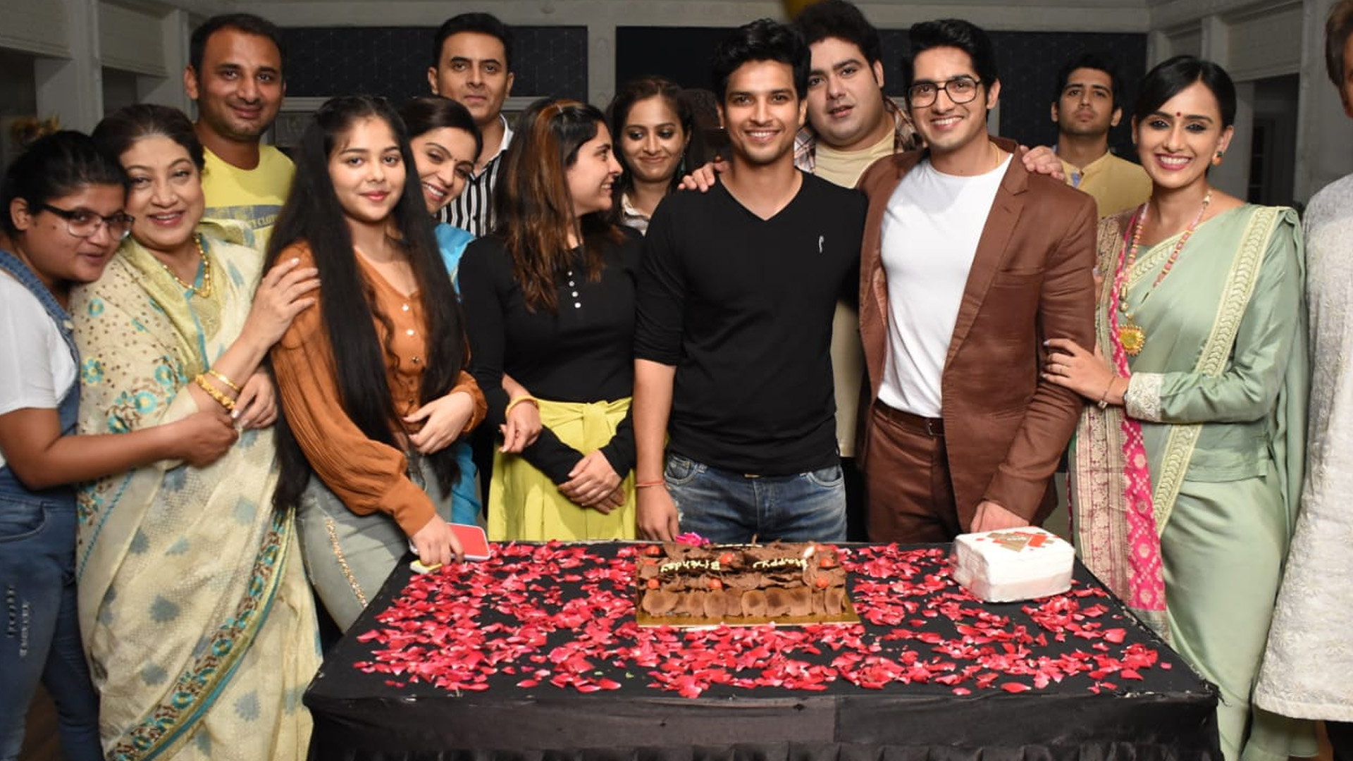 Back-to-back birthday celebration on DKP and Shahi Productions sets