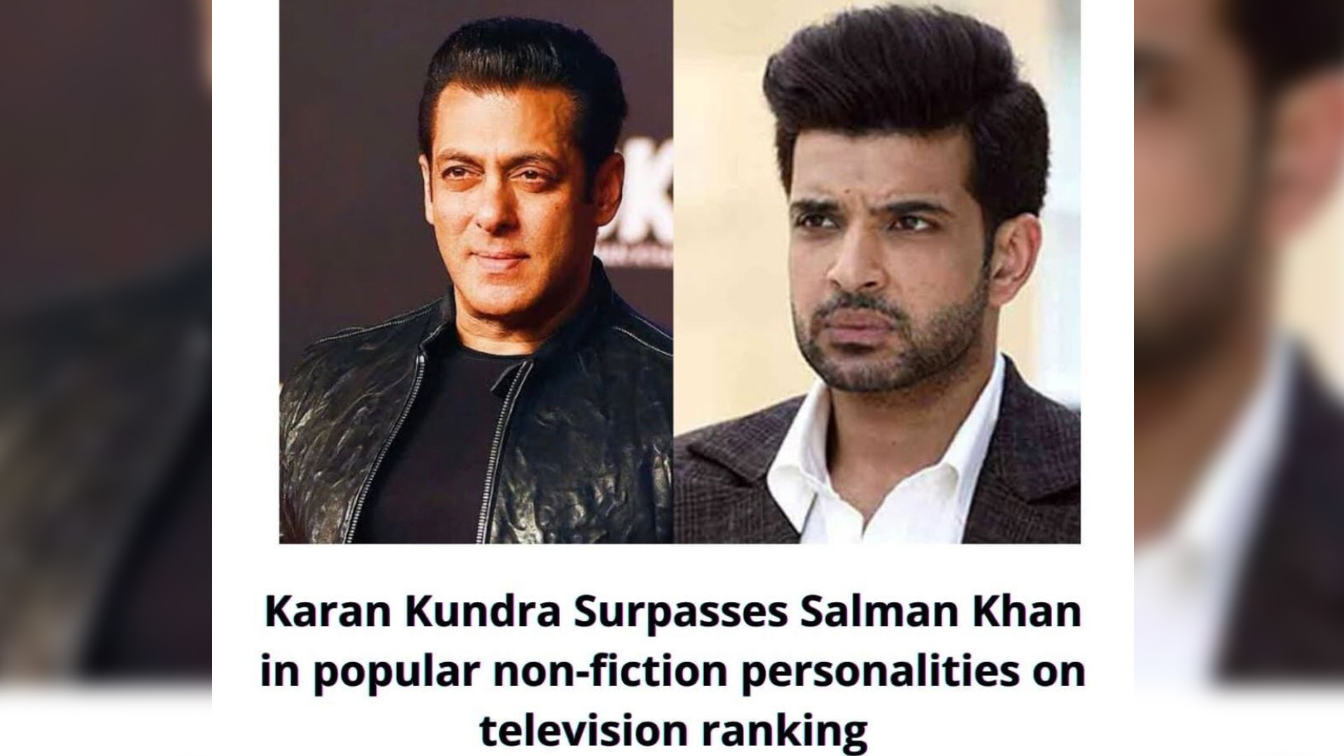 Karan Kundrra earns a spot in the most popular non-fiction personalities list; surpasses Salman Khan