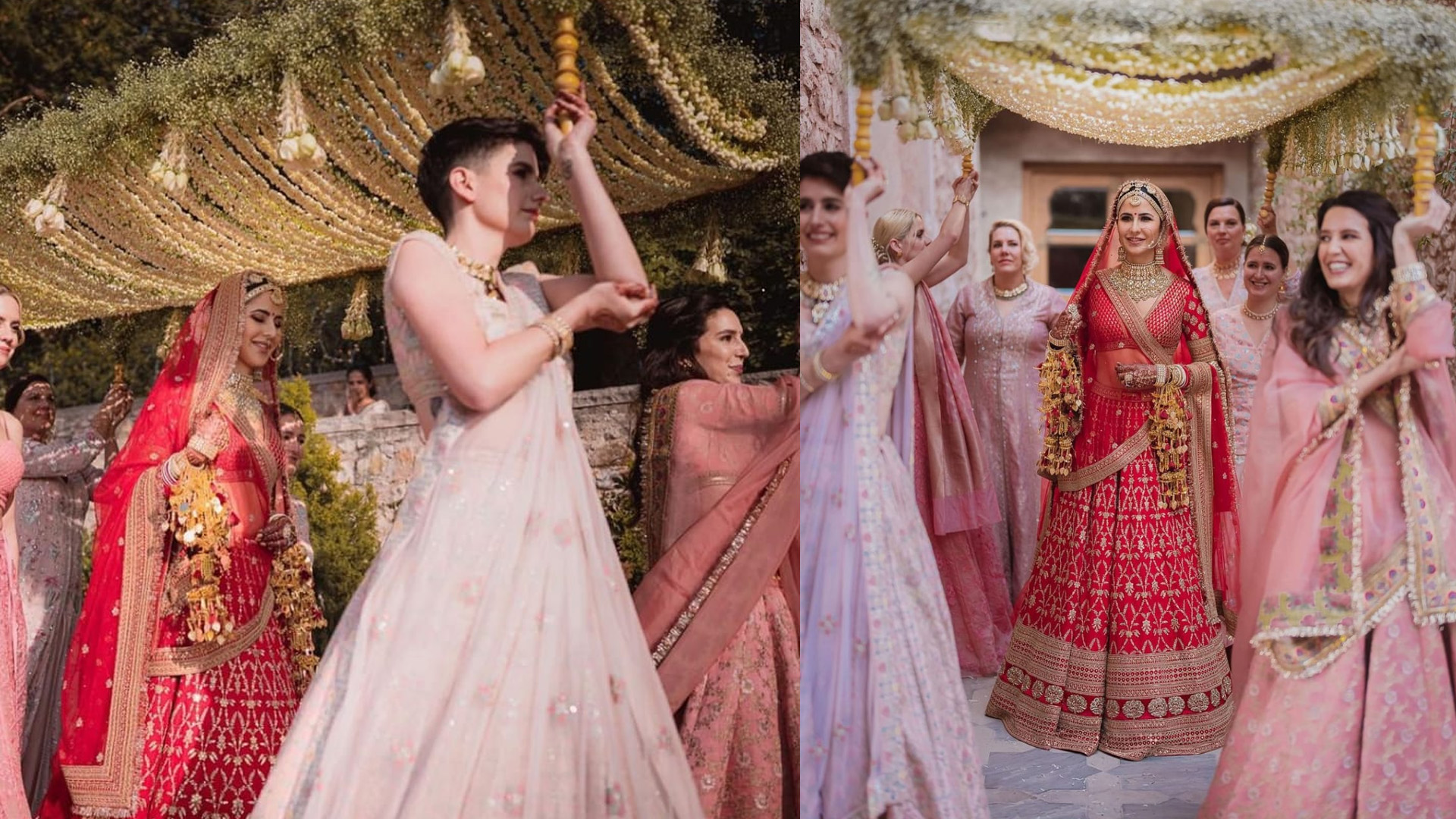 Katrina shatters gender stereotypes at her wedding!