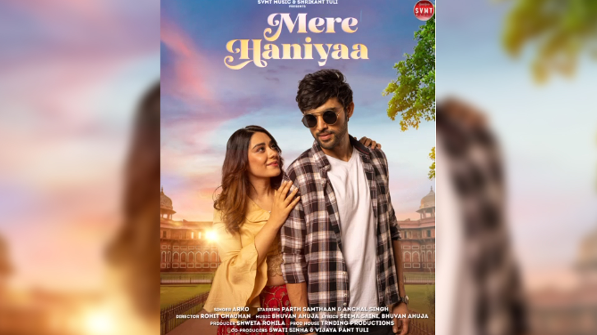 The Motion Poster for Parth Samthaan’s next Mere Haaniya is released and it looks absolutely magical under SVMT Music headed by Shrikant Tuli and produced by TRNding Productions.