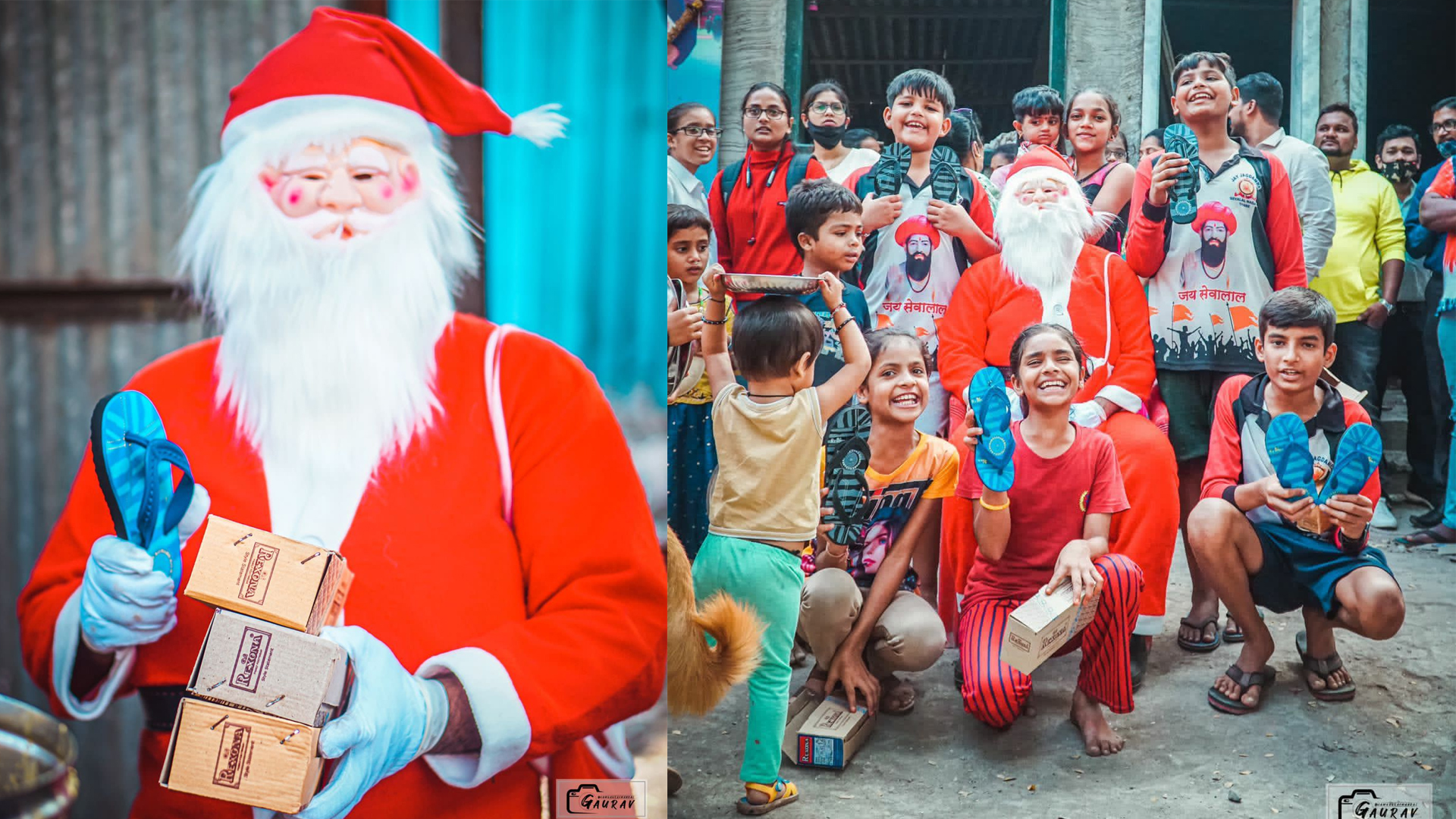 Maniesh Paul spreads happiness on Christmas, donates 500 pairs of footwear to underprivileged kids