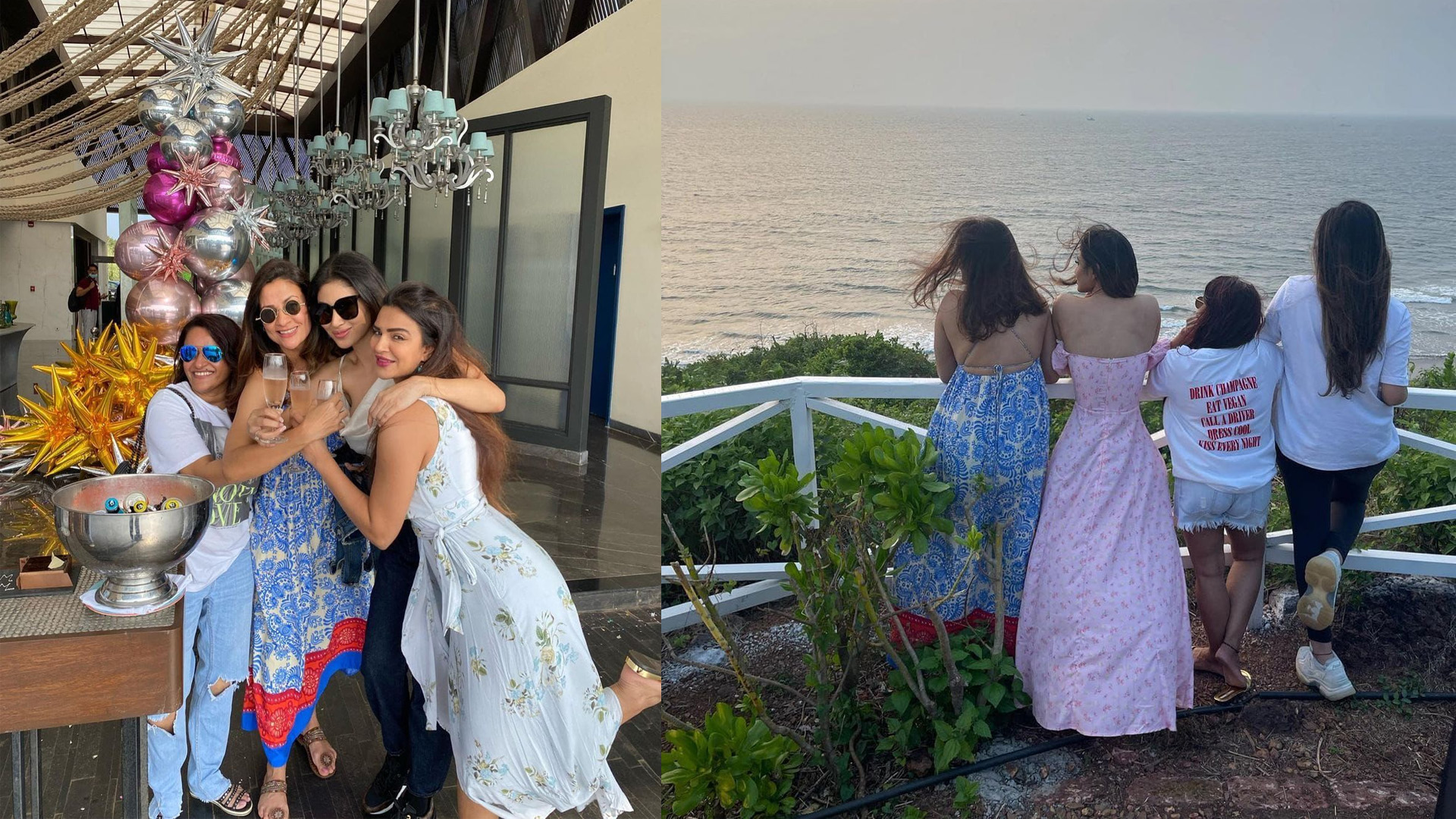 Mouni Roy reunites with her girl gang at W Goa for a special celebration