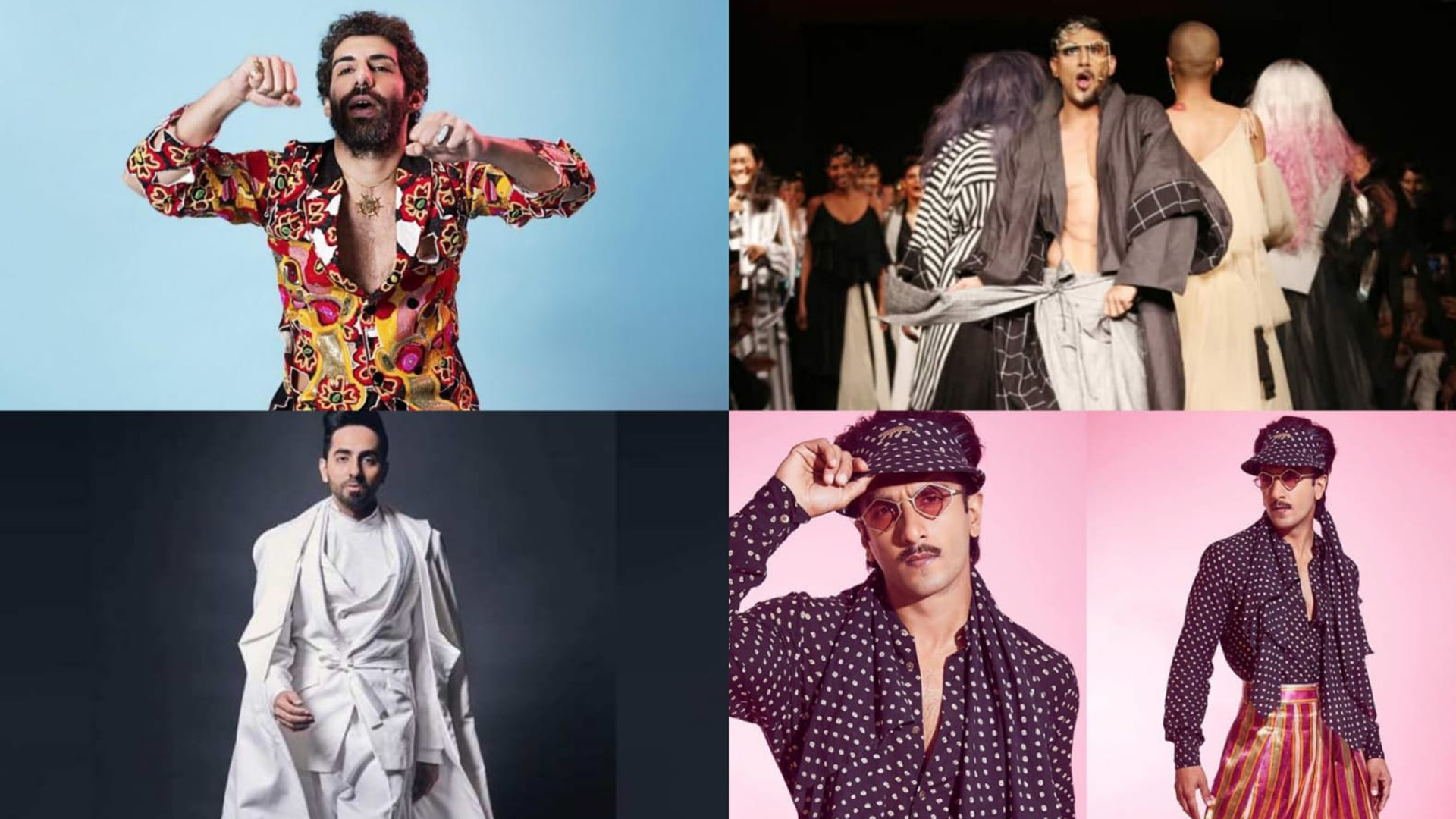 All about fashion – Here’s looking at four most experimental stars on the block