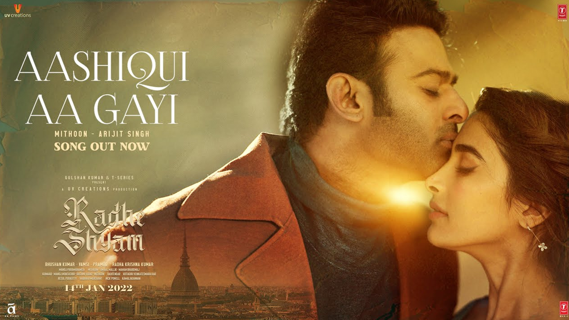 Hindi Love Anthem from Radhe Shyam, Aashiqui Aa Gayi, is out now!