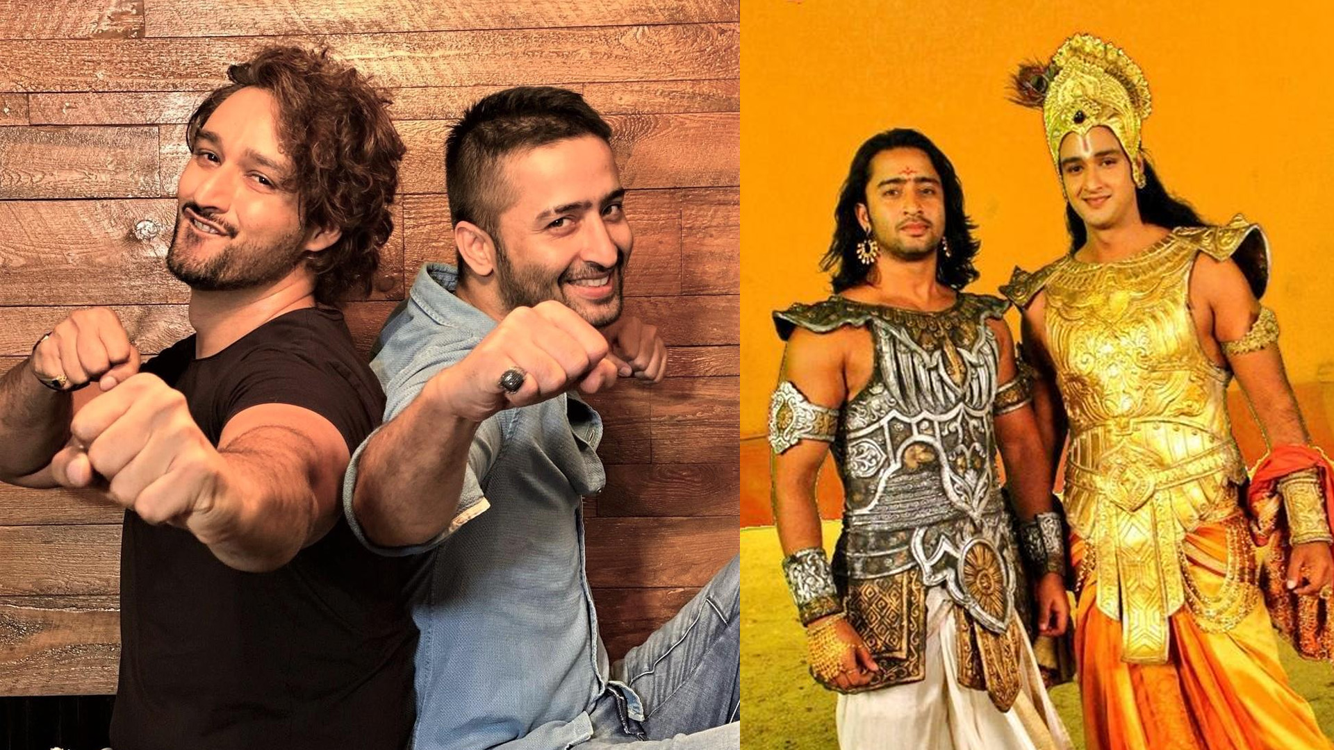 Mahabharat Stars Sourabh Raaj Jain and Shaheer Sheikh Reunite and It Is Priceless