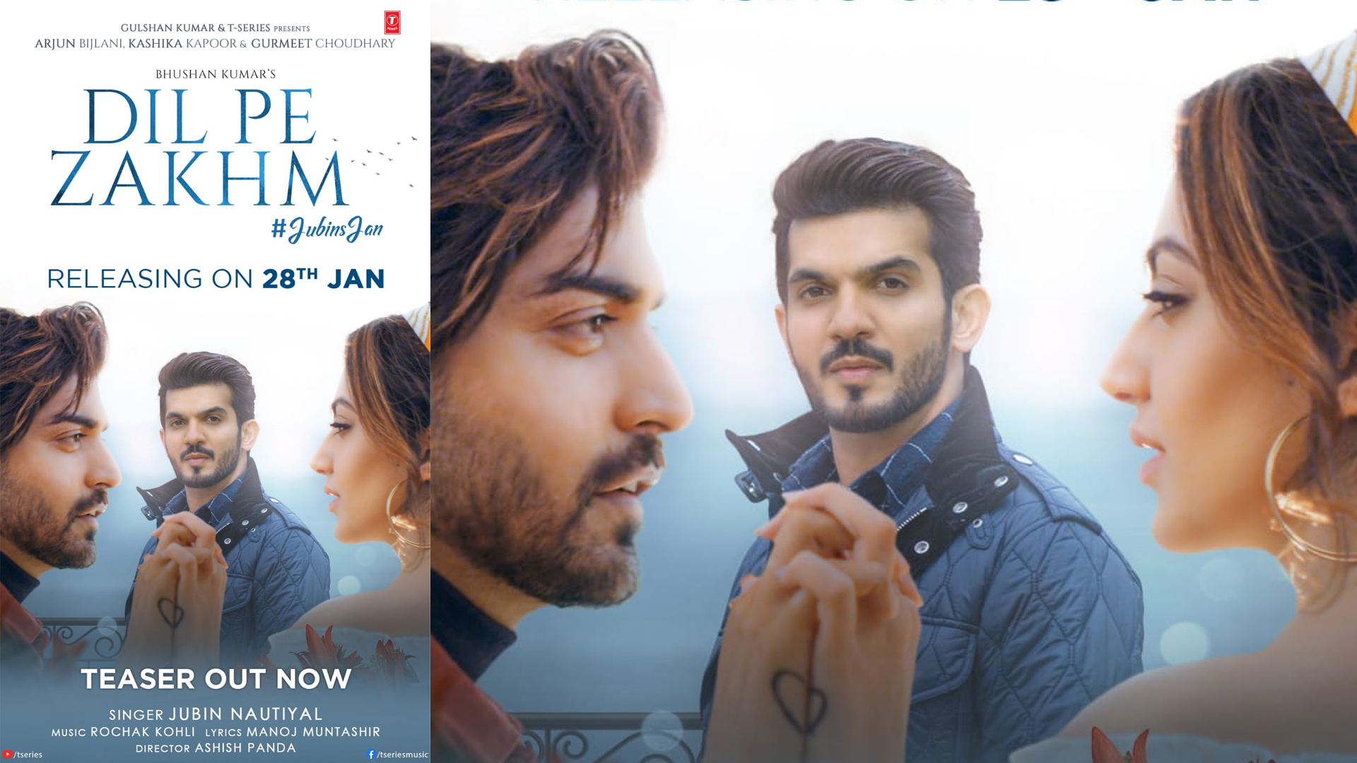 Gurmeet Choudhary & Arjun Bijlani define bromance with their upcoming T-Series song, Dil Pe Zakhm!