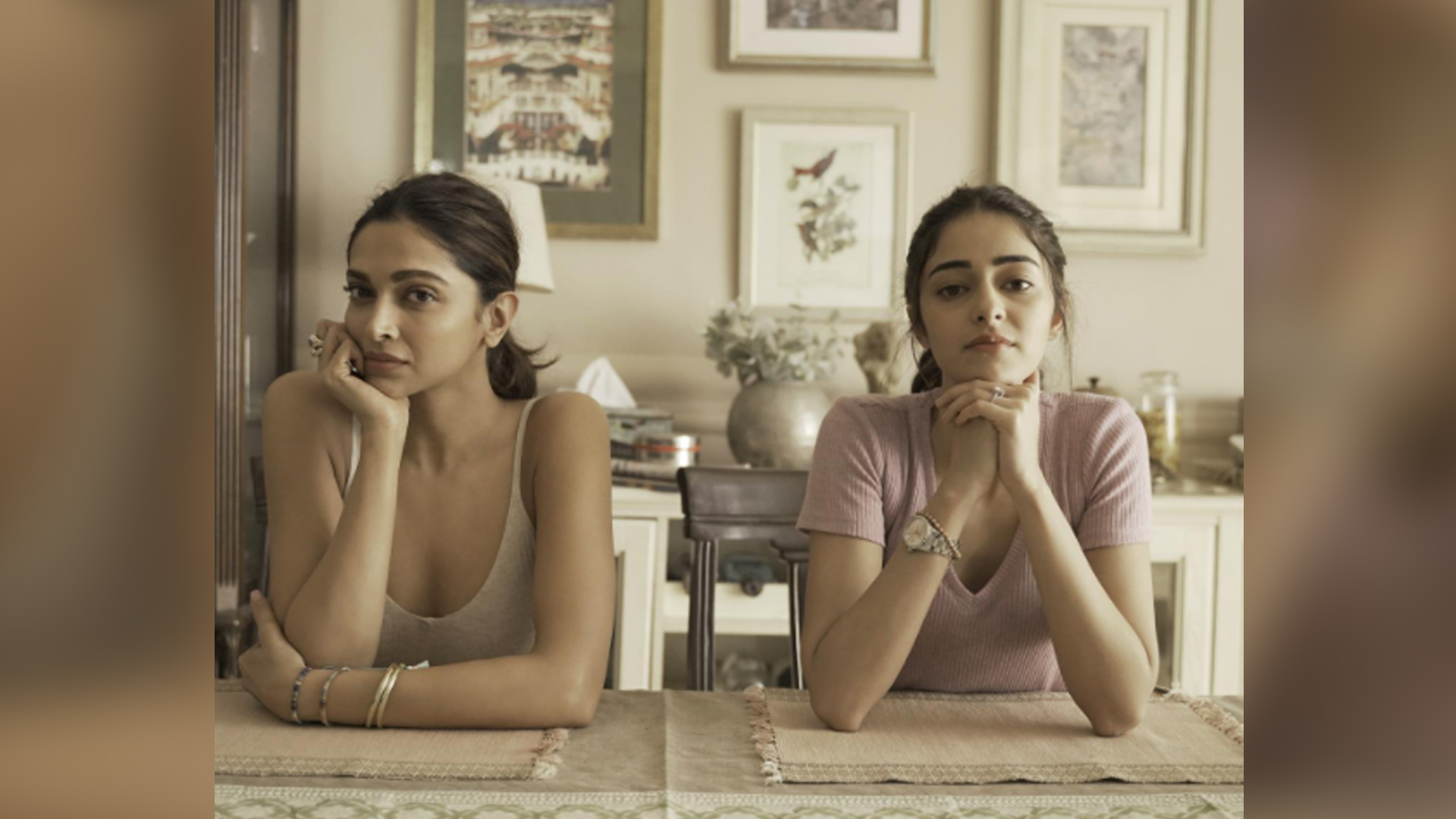 Ananya Panday’s latest picture with Deepika Padukone from ‘Gehraiyaan’ is too cute to be missed!