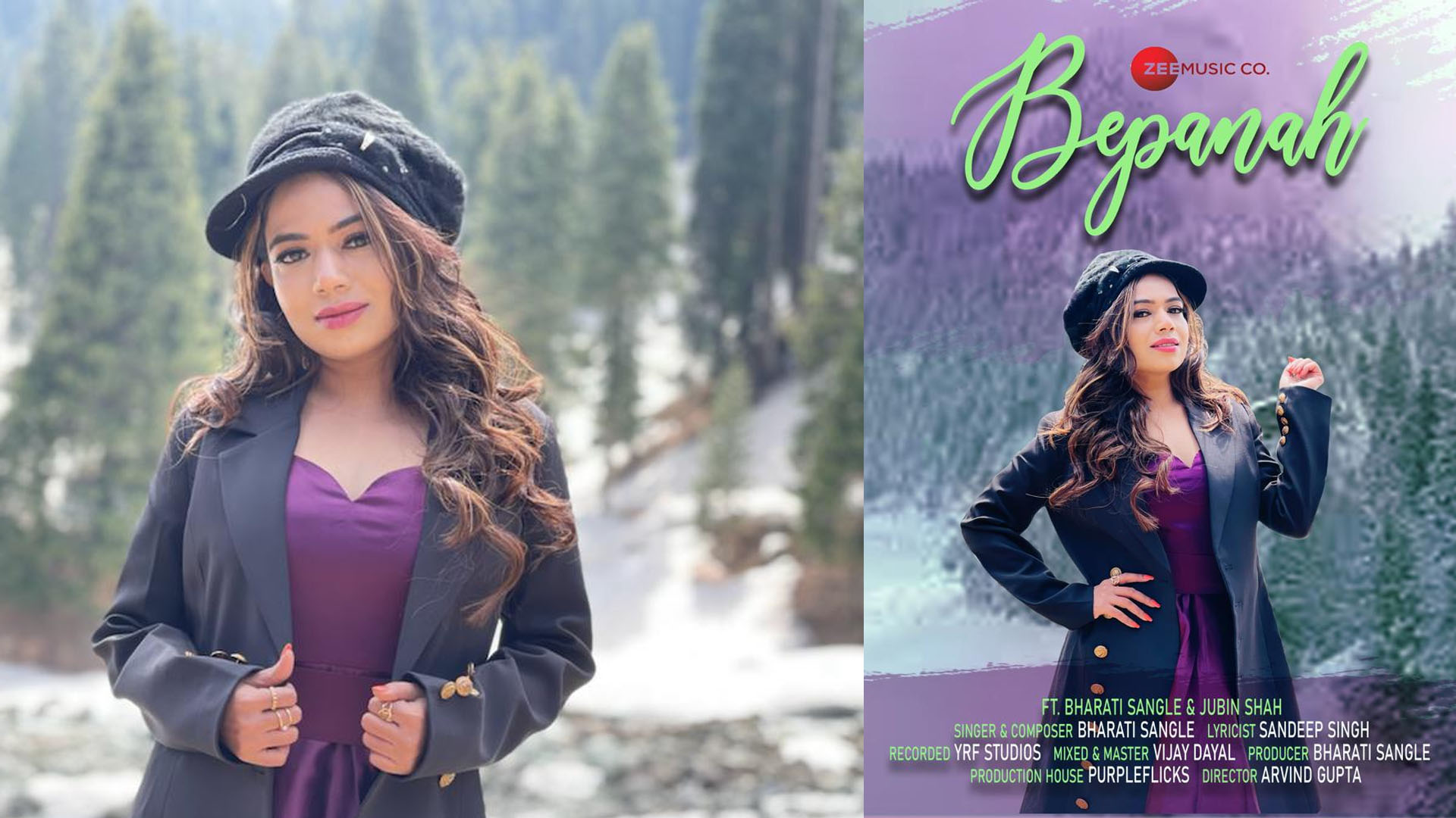 Bharati Sangle makes a promising singing debut with the music video ‘Bepanah’