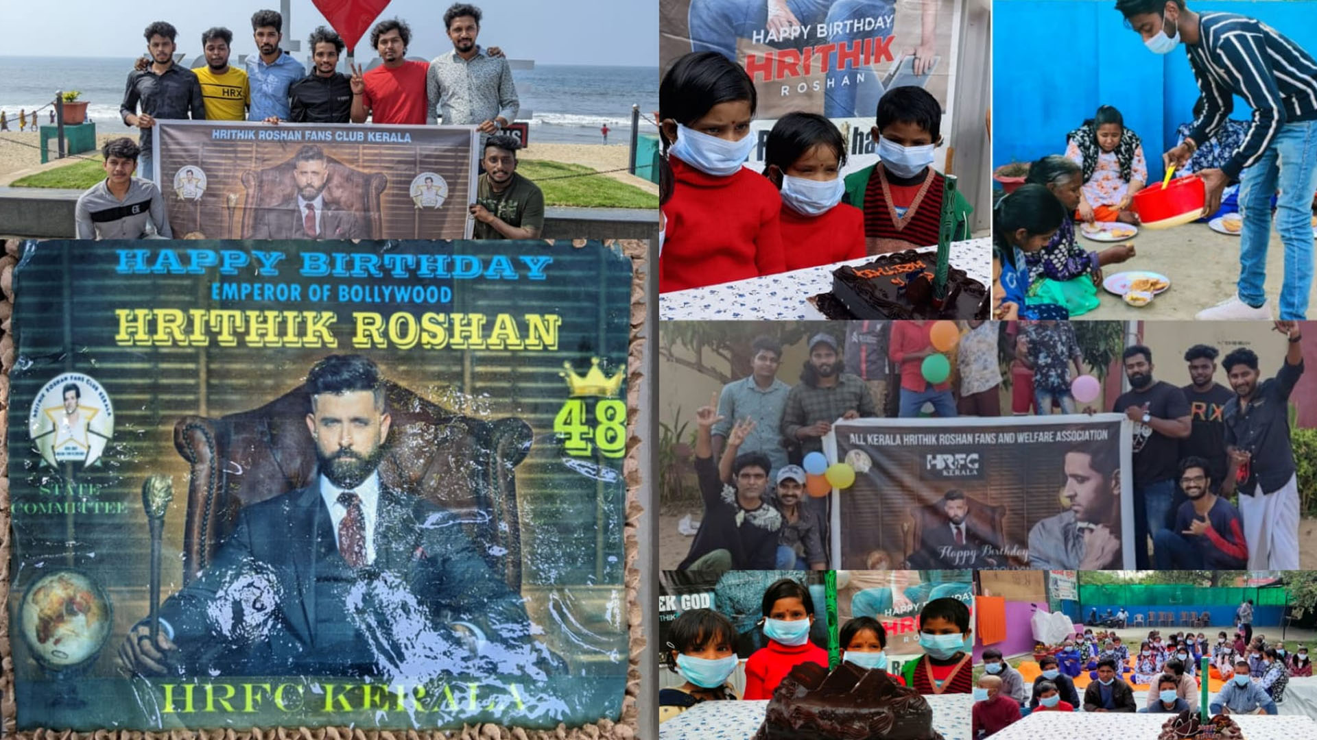 Hrithik Roshan’s fans across the country undertake charity work to mark their idol’s birthday!