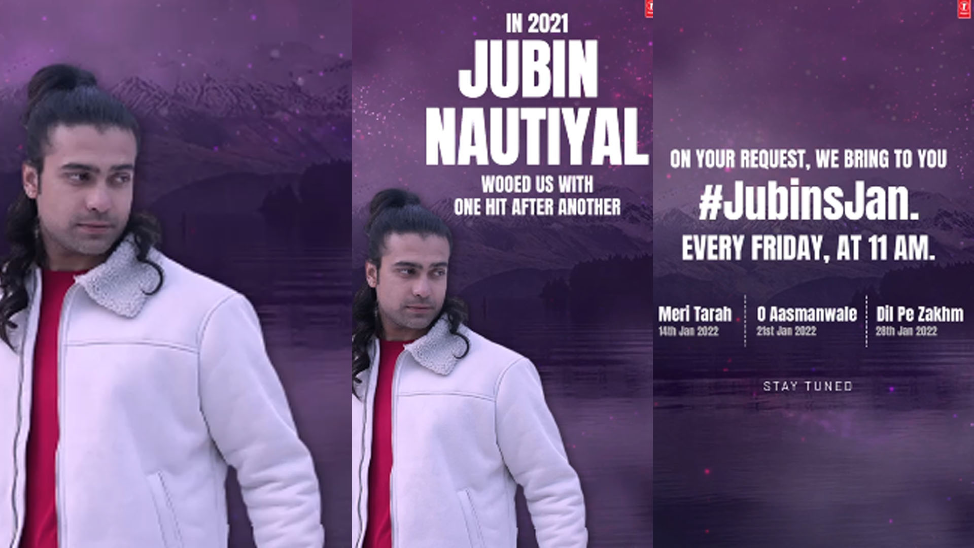 T-Series put Jubin Nautiyal’s fans at ease with a musical month celebrating #JubinsJan!