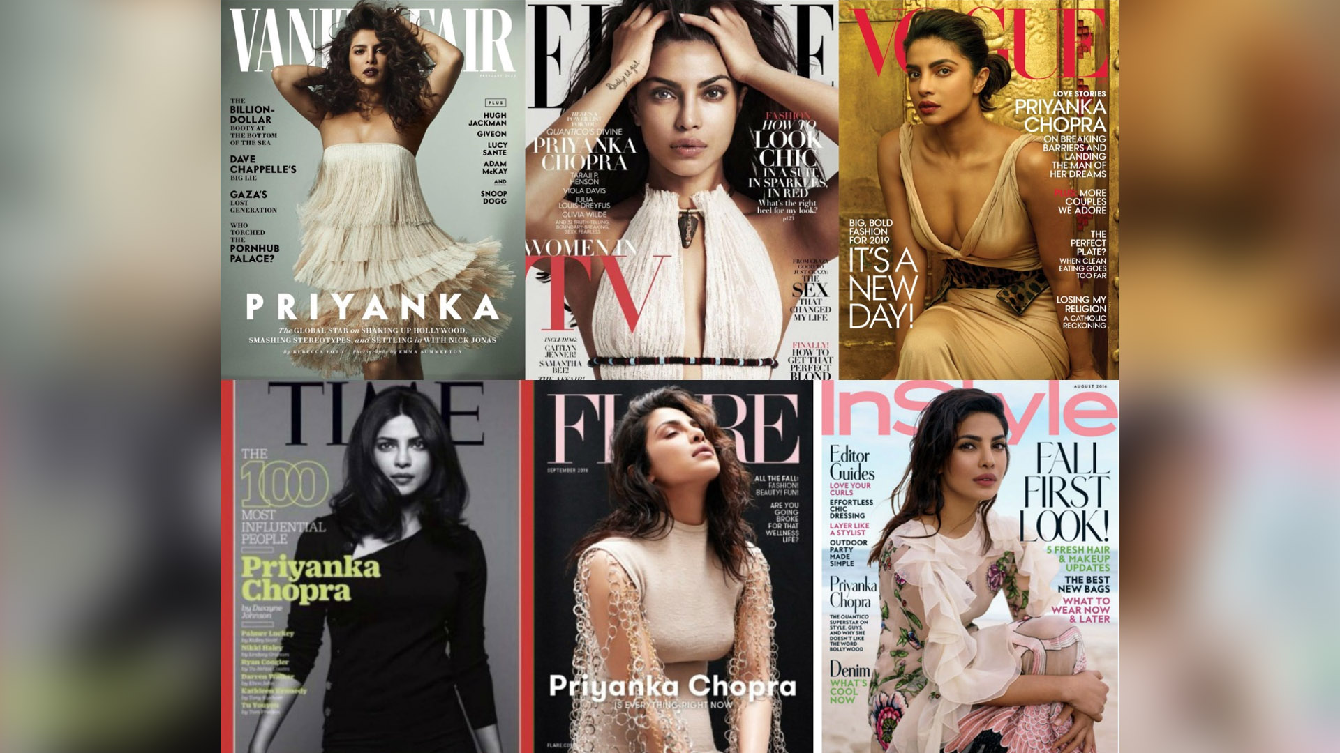 Global icon Priyanka Chopra Jonas becomes the first Indian actor to feature across over 30 international magazine covers!