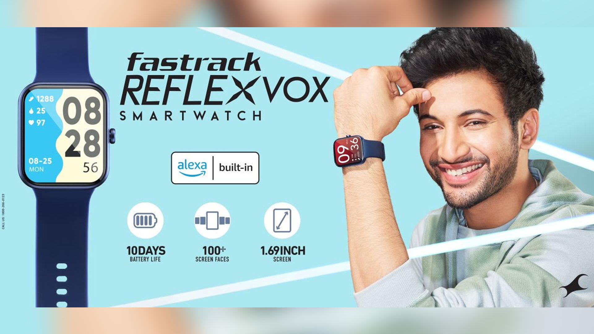 Fastrack ropes in Rohit Saraf as their Brand Ambassador for smartwatch Reflex VOX