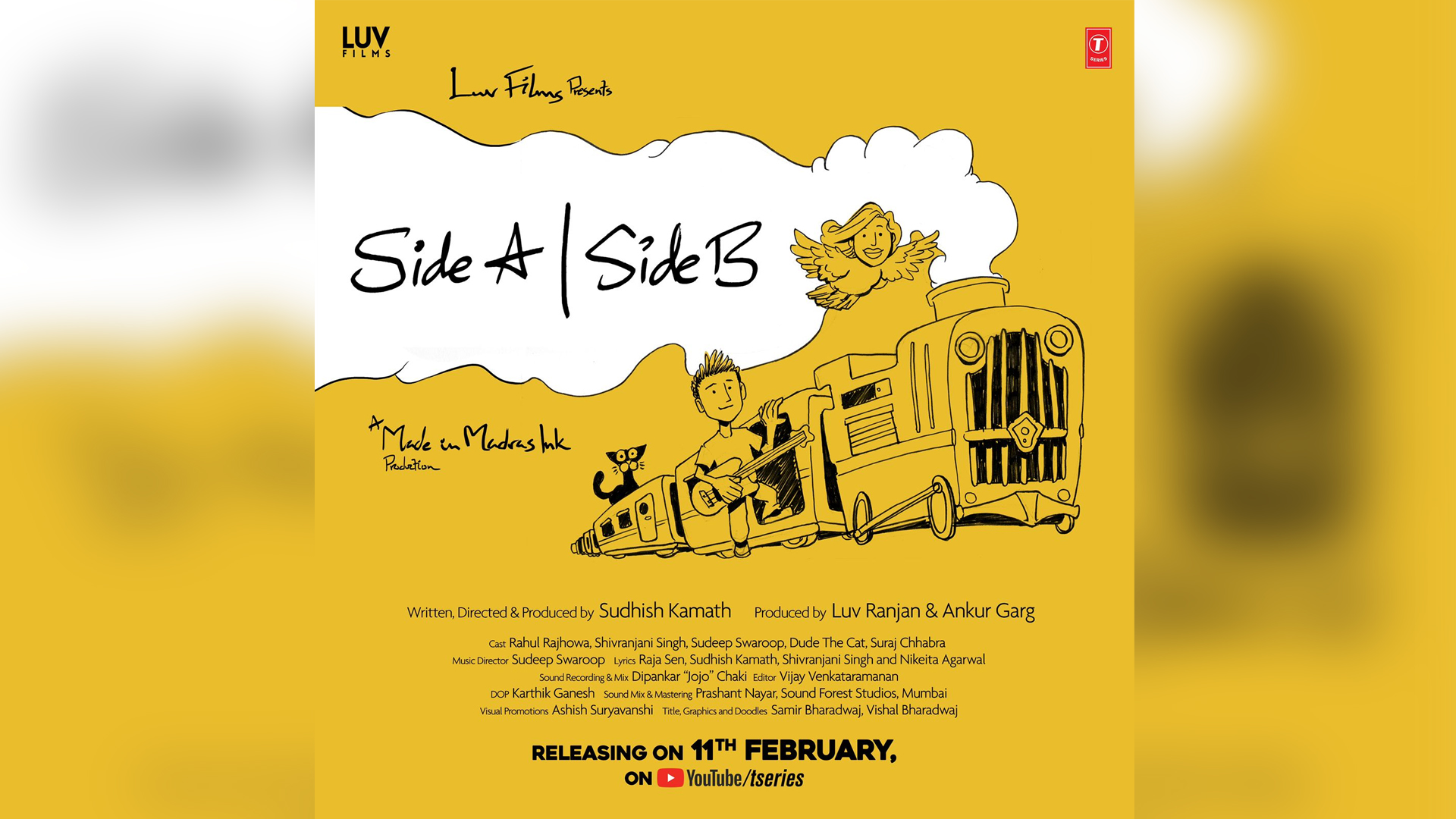 Luv Films to release ‘Side A Side B’ on T-Series’ YouTube Channel this Valentine’s season