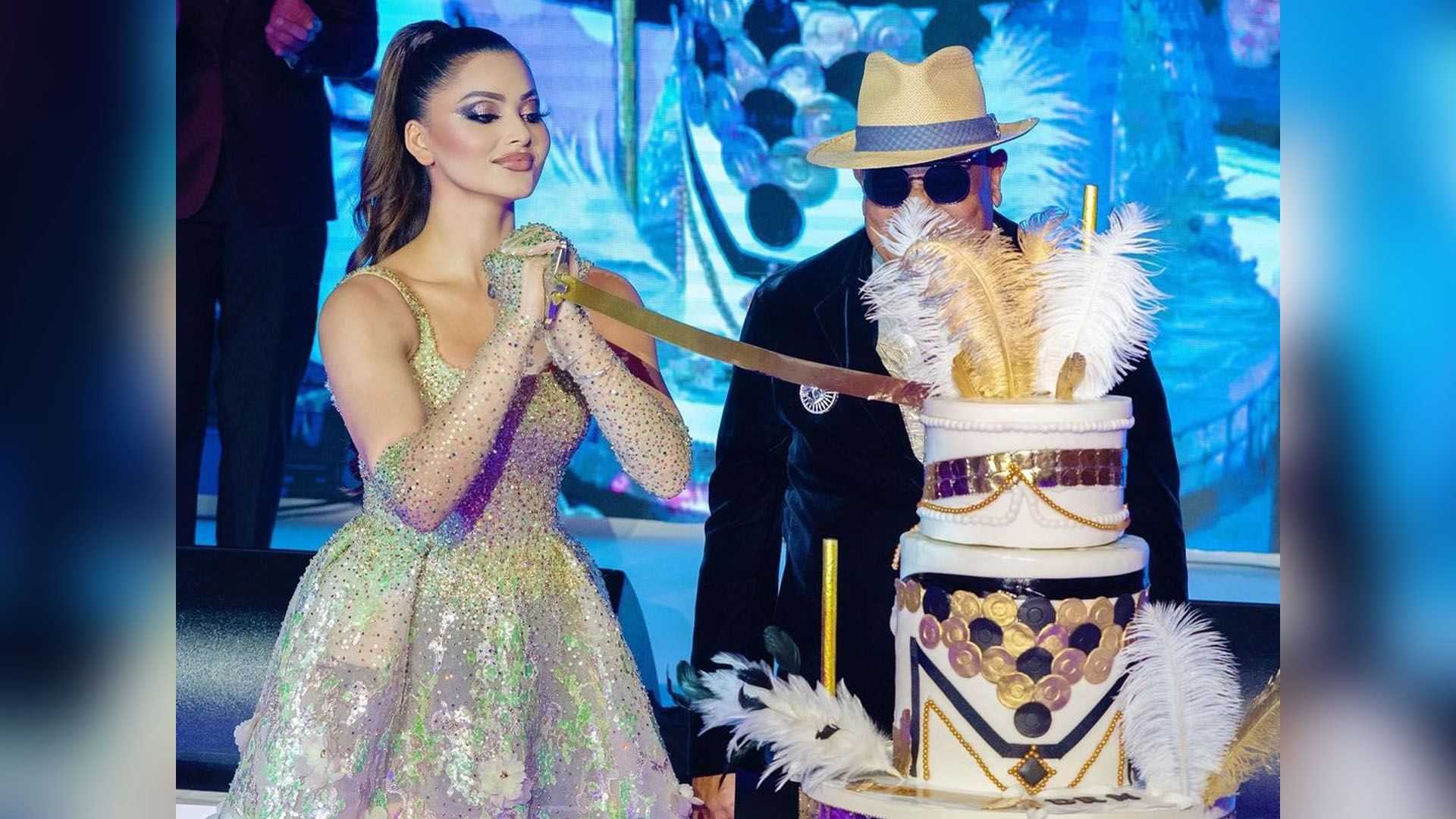 Urvashi Rautela Dons Rupees 15 Lakh, Michael Cinco Dress, As She Stuns As A Showstopper In An Armani Show Leaves Fans Enchanted With Her Video