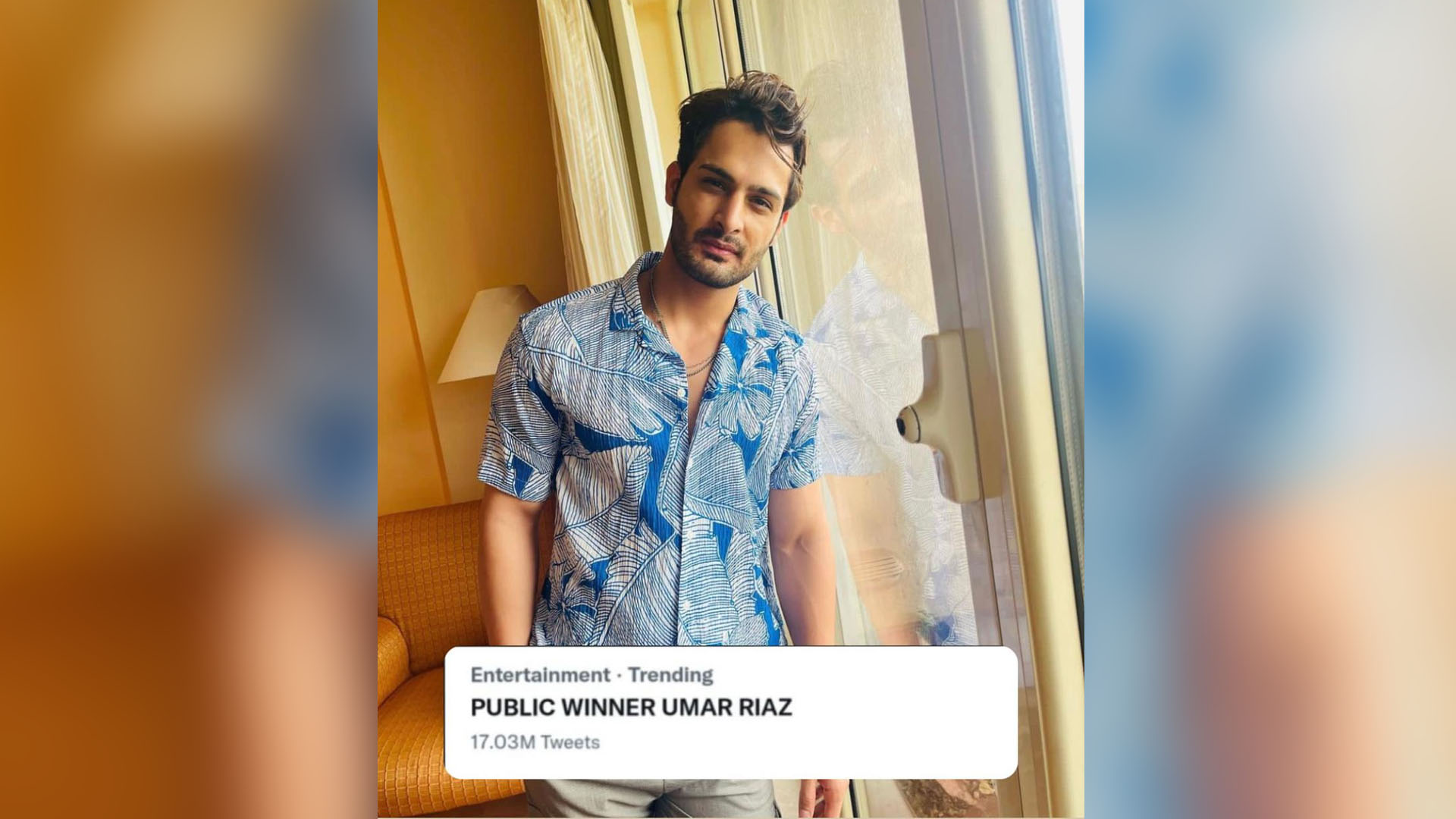 Umar Riaz creates history by crossing 17 million tweets and becomes the most tweeted contestant ever in the history of Bigg Boss!