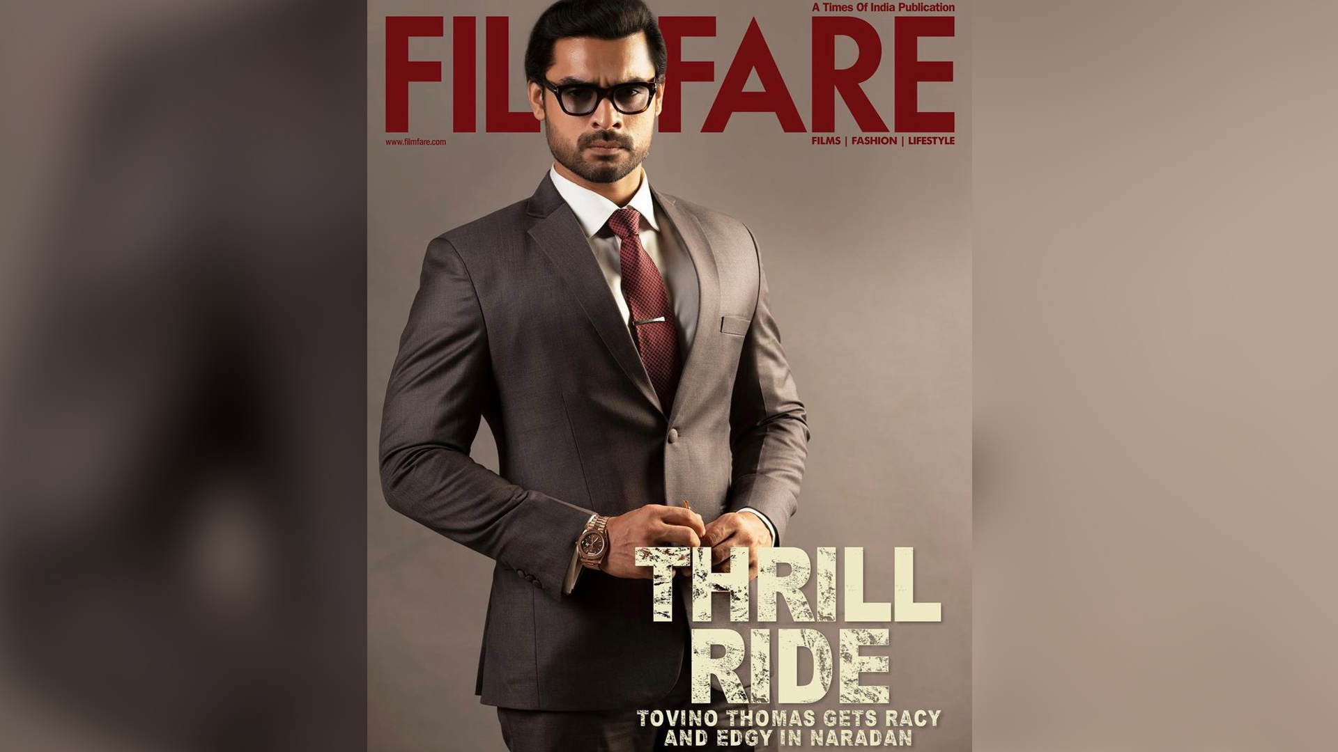 Tovino Thomas becomes the first actor from Kerala to be featured on filmfare digital cover