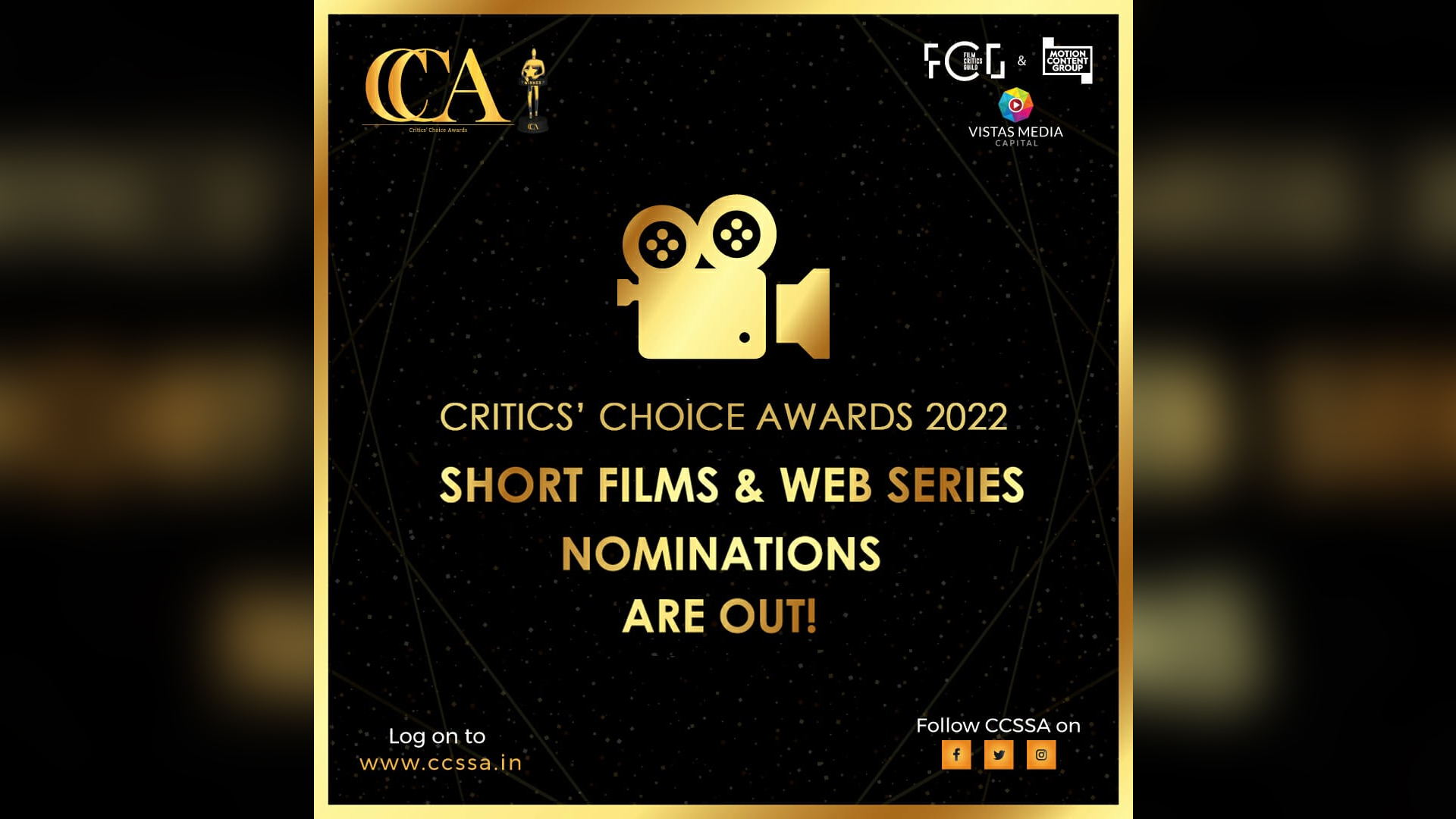 The Critics’ Choice Awards 2022 Announces The Shortlisted Nominees For Series And Short Films