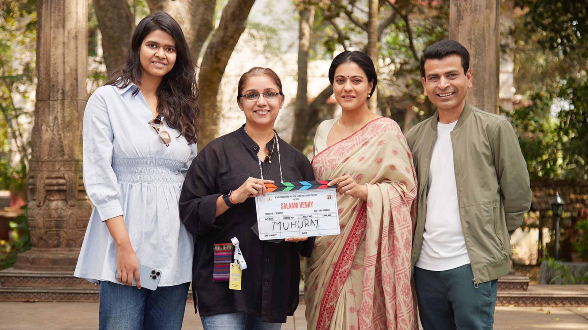 Two powerhouses together! Kajol & Revathy’s ‘Salaam Venky’ shoot begins