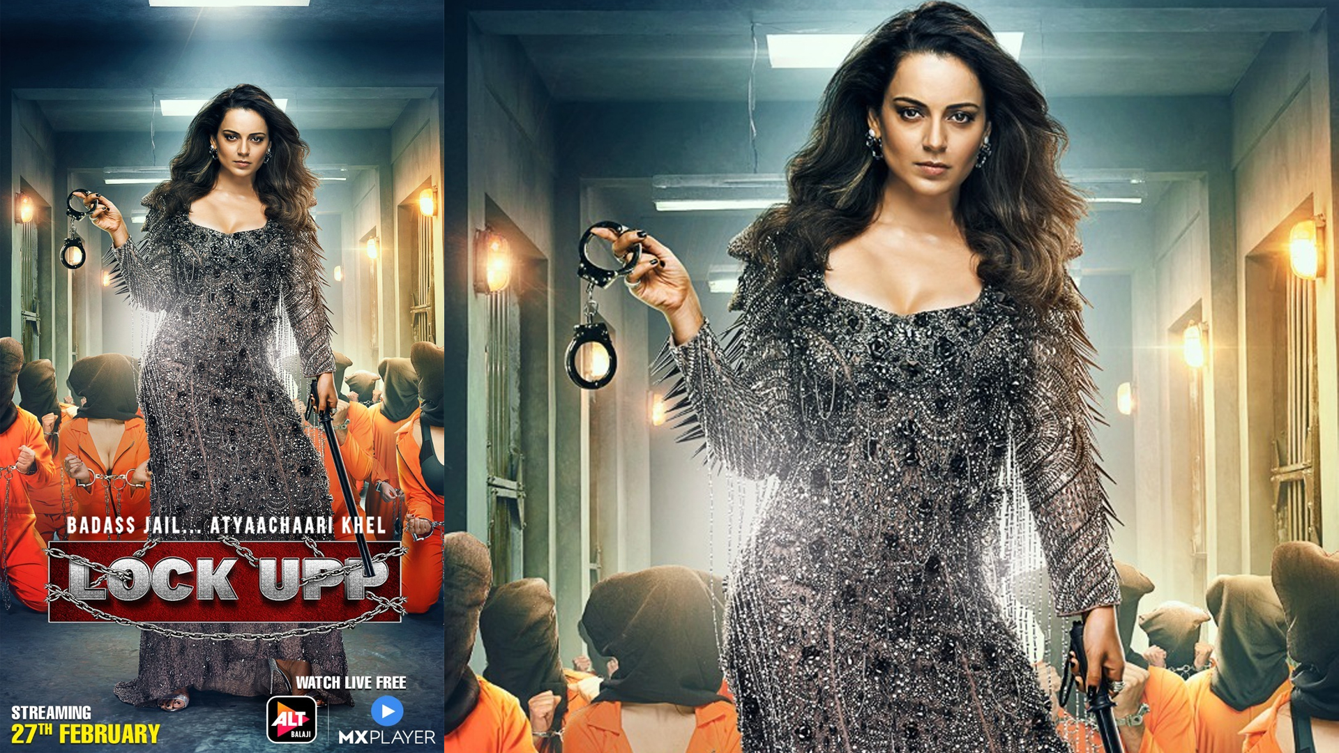 Bold, stunning and provocative: Kangana Ranaut looks like a million bucks in the latest Lock Upp poster