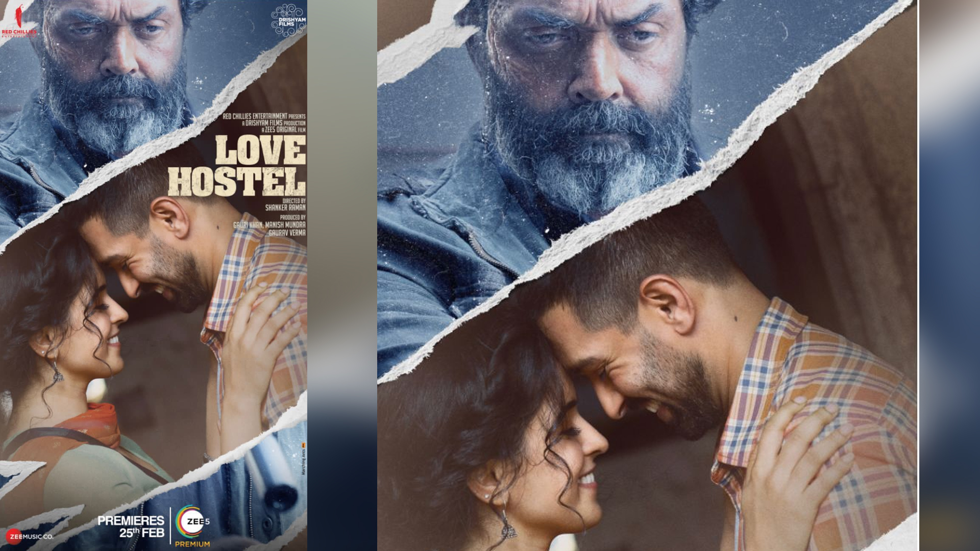 First poster out of ‘Love Hostel’; The Director talks about the casting process of Bobby Deol, Sanya Malhotra and Vikrant Massey