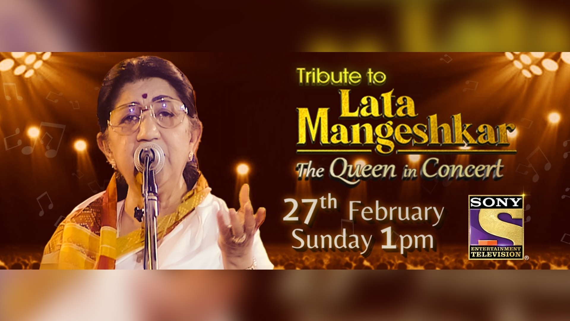 Sony Entertainment Television celebrates Lata Didi’s legacy with ‘Tribute to Lata Mangeshkar: The Queen in concert’