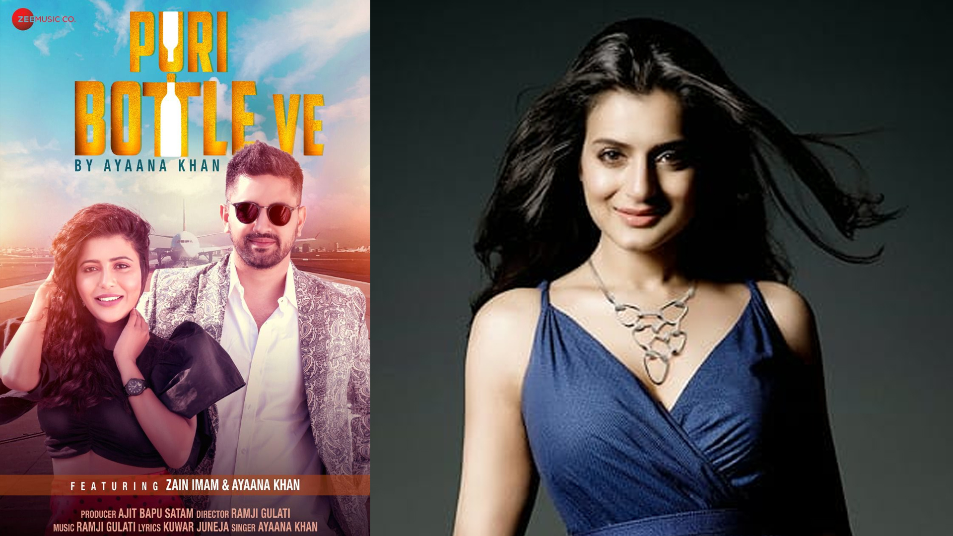 Glamorous Ameesha Patel has praised Ayaana Khan’s ‘Puri Bottle Ve’ featuring TV actor Zain Imam