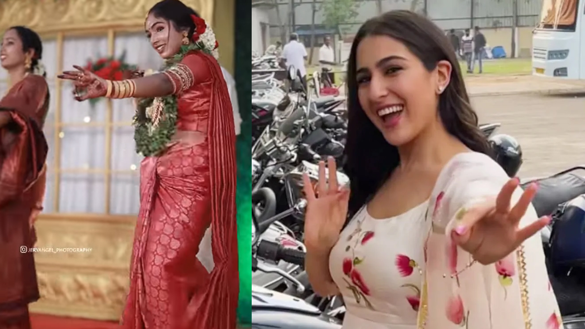 Sara Ali Khan’s ‘Chaka Chak’ trend is unstoppable – Kerala bride dances to the popular song from ‘Atrangi Re’!