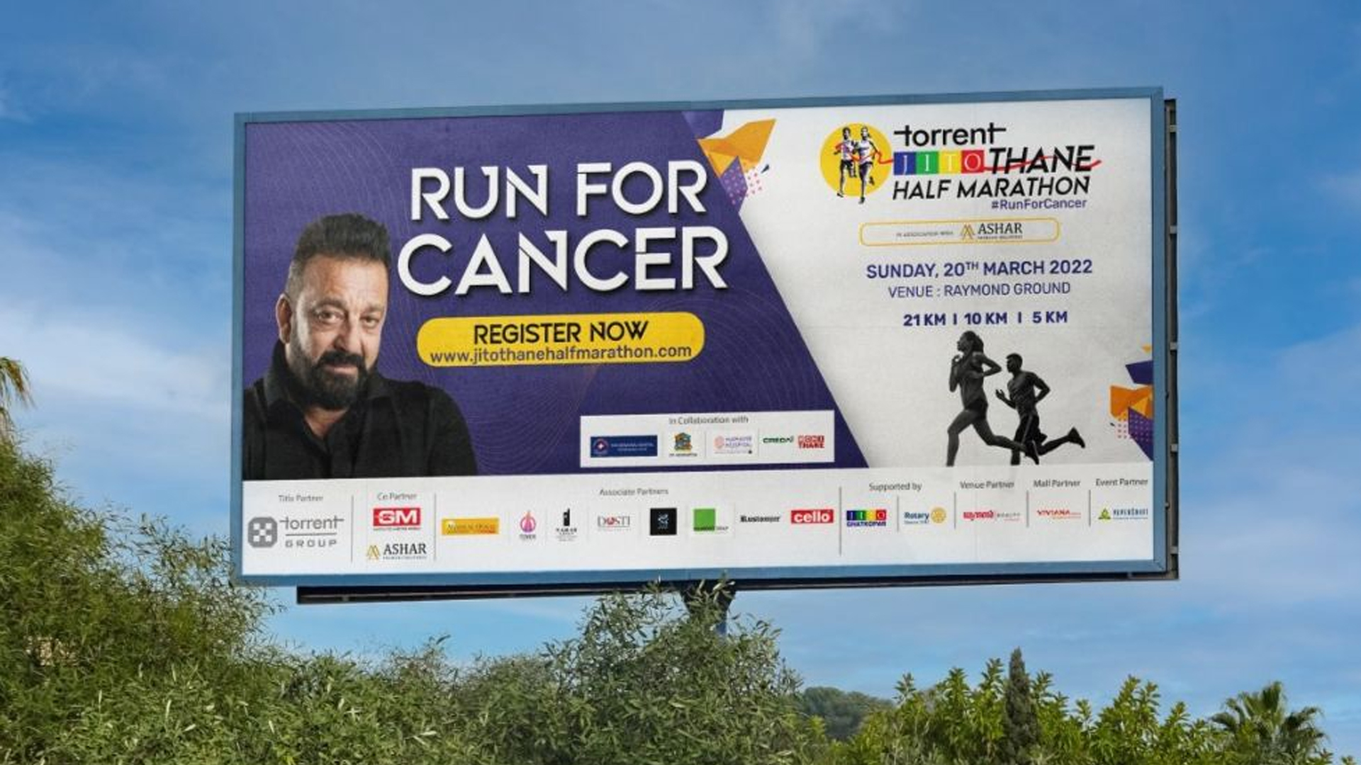 SANJAY DUTT COMES IN AS A BRAND AMBASSADOR FOR TORRENT JITO THANE HALF MARATHON 2022