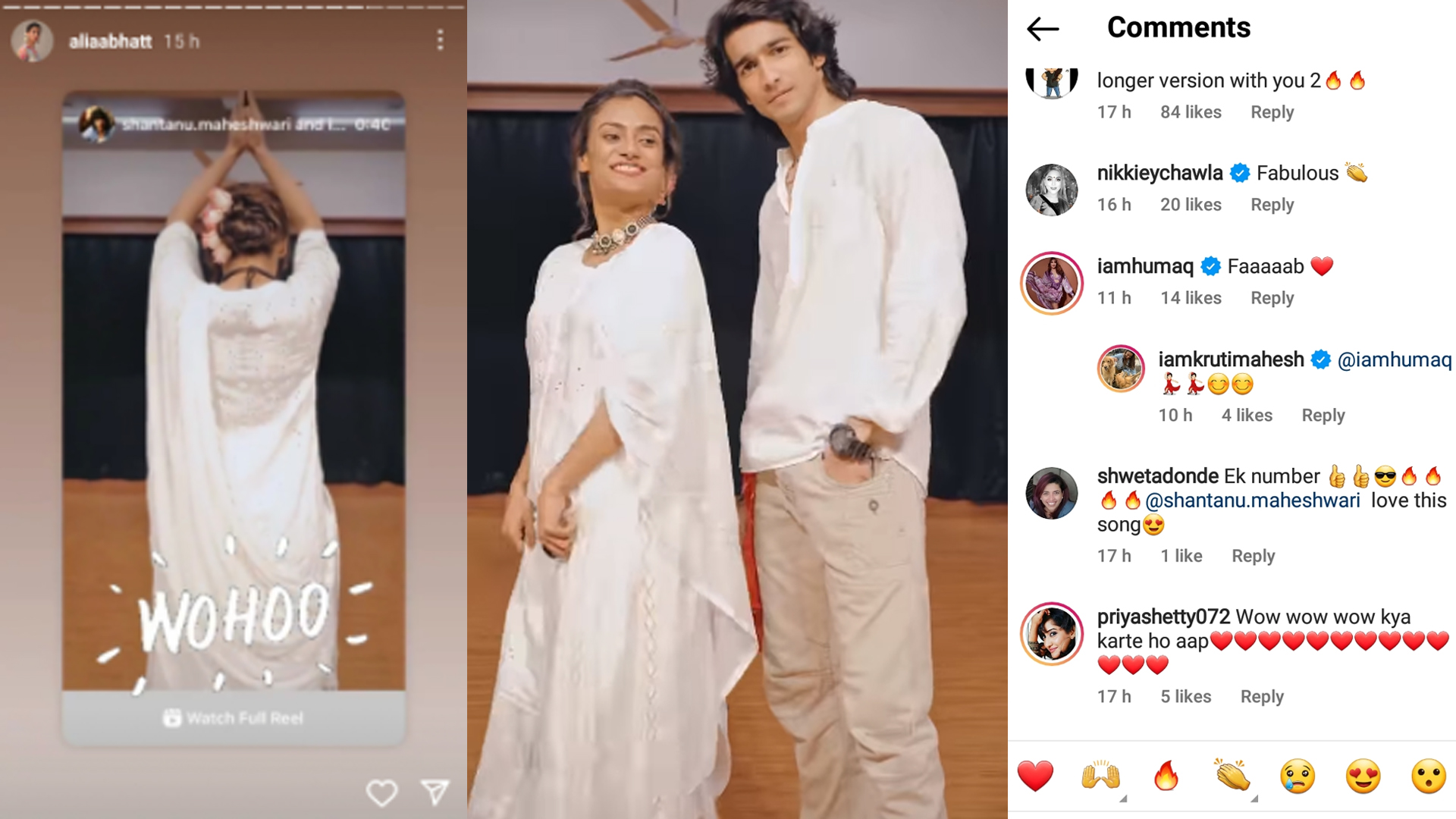 Shantanu Maheshwari grooves to ‘Dholida’, Alia Bhatt, Huma Qureshi cheer him on!