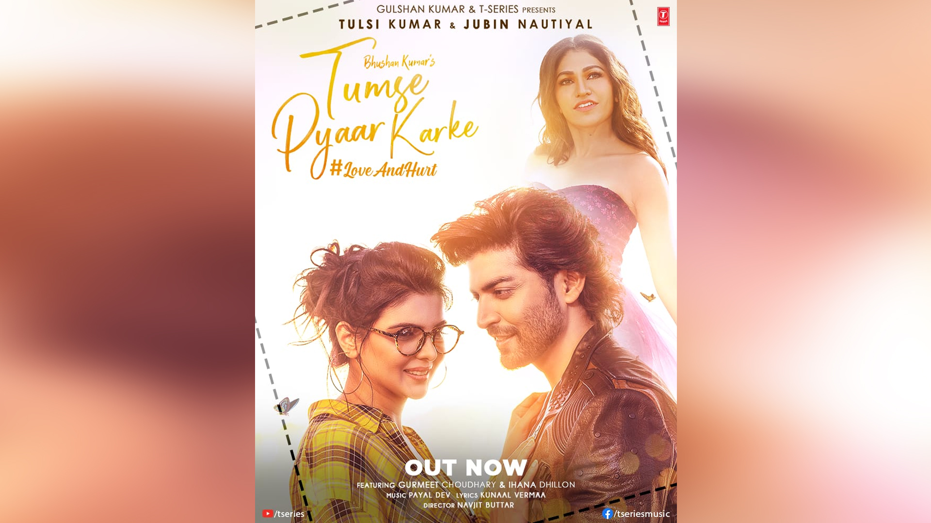 Tulsi Kumar, Jubin Nautiyal, Gurmeet Choudhary & Ihana Dhillon come together for Bhushan Kumar’s T-Series’ ‘Tumse Pyaar Karke’!