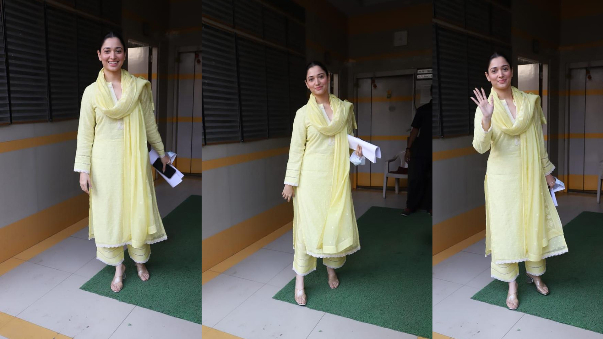 Tamannaah recently spotted outside Madhur Bhandarkar’s office. Is there a new project/collaboration in the works?