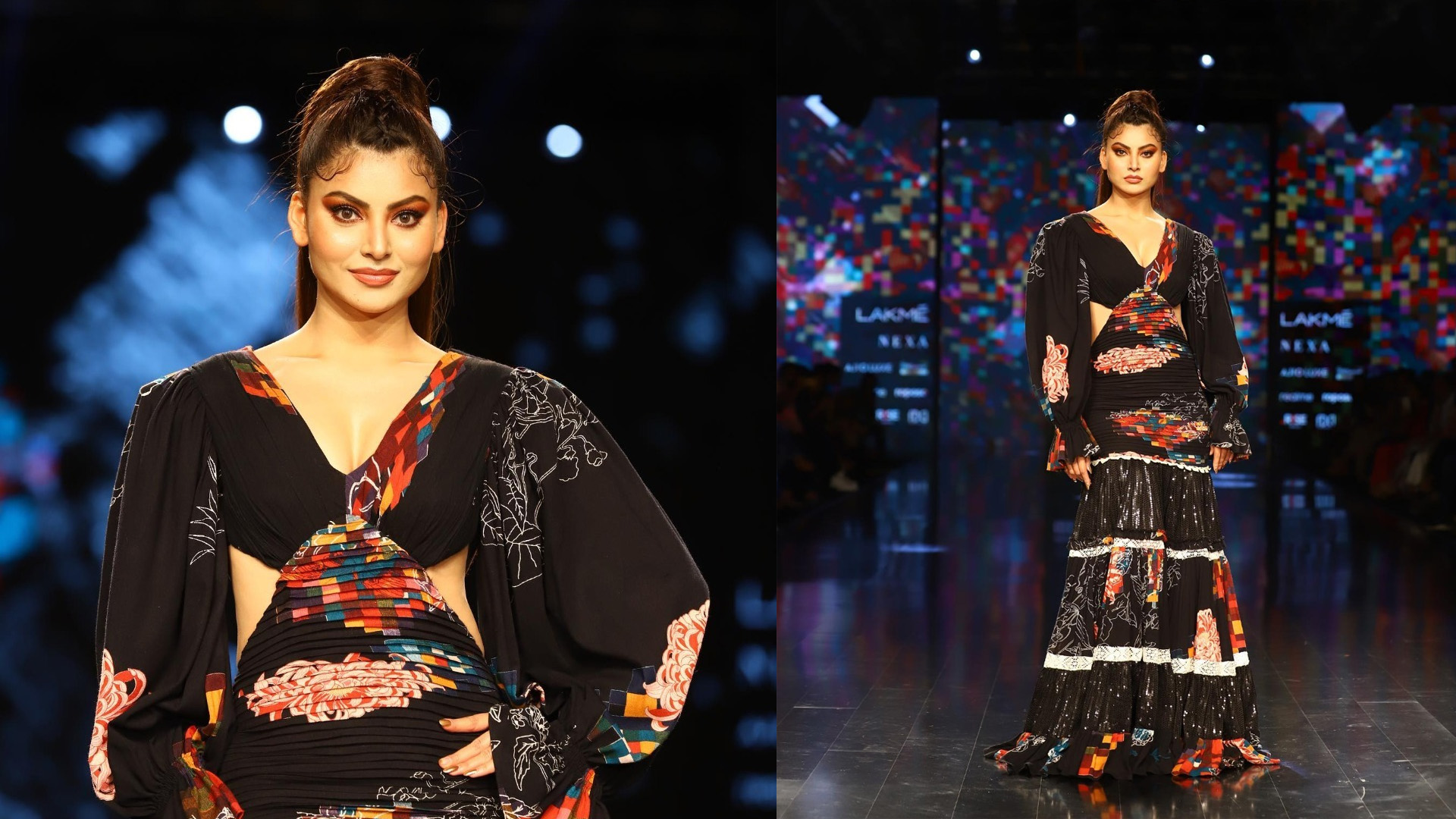 Urvashi Rautela Sets The Ramp On Fire As A Showstopper At The Grand Finale Show, Looking No Less Than A Goddess For Reynu Taandon And Nikhita Tandon At The FDCI Lakme Fashion Week