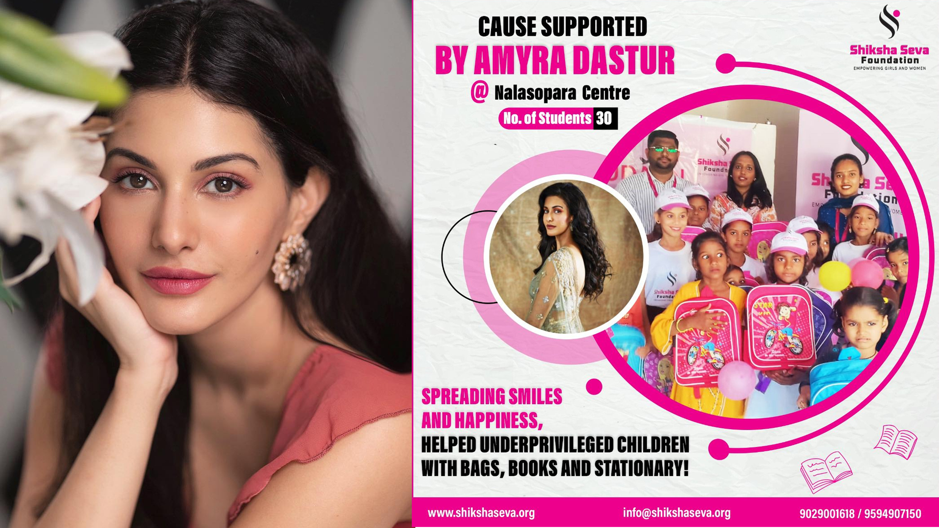 Amyra Dastur proves that a little kindness goes a long way!