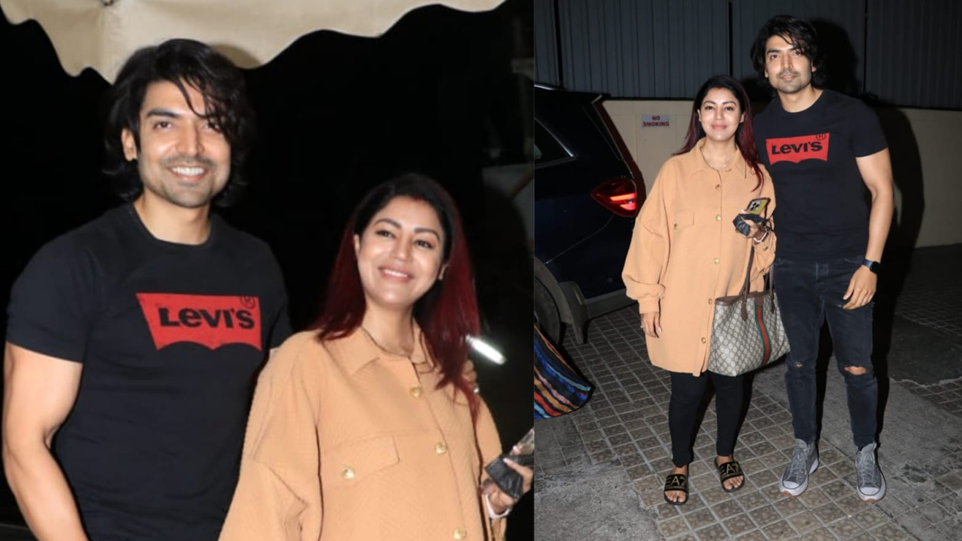 SS Rajamouli’s die hard fan and pregnant Debina Bonnerjee takes hubby Gurmeet Choudhary to watch RRR, few days before their due.