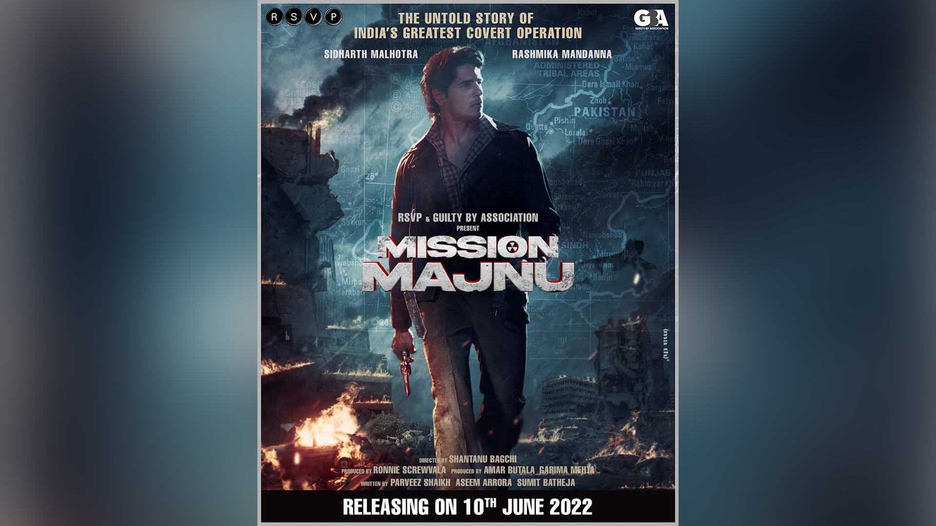 RSVP & Guilty By Association’s Mission Majnu gets a new release date- June 10th 2022