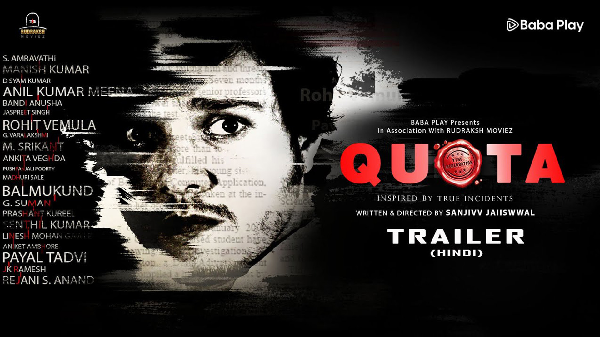 ‘Quota- The Reservation’ To Release In Theatre’s on 8th April starring Anirudh Dave Inspired By True Incidents Of Discrimination With Dalit Students