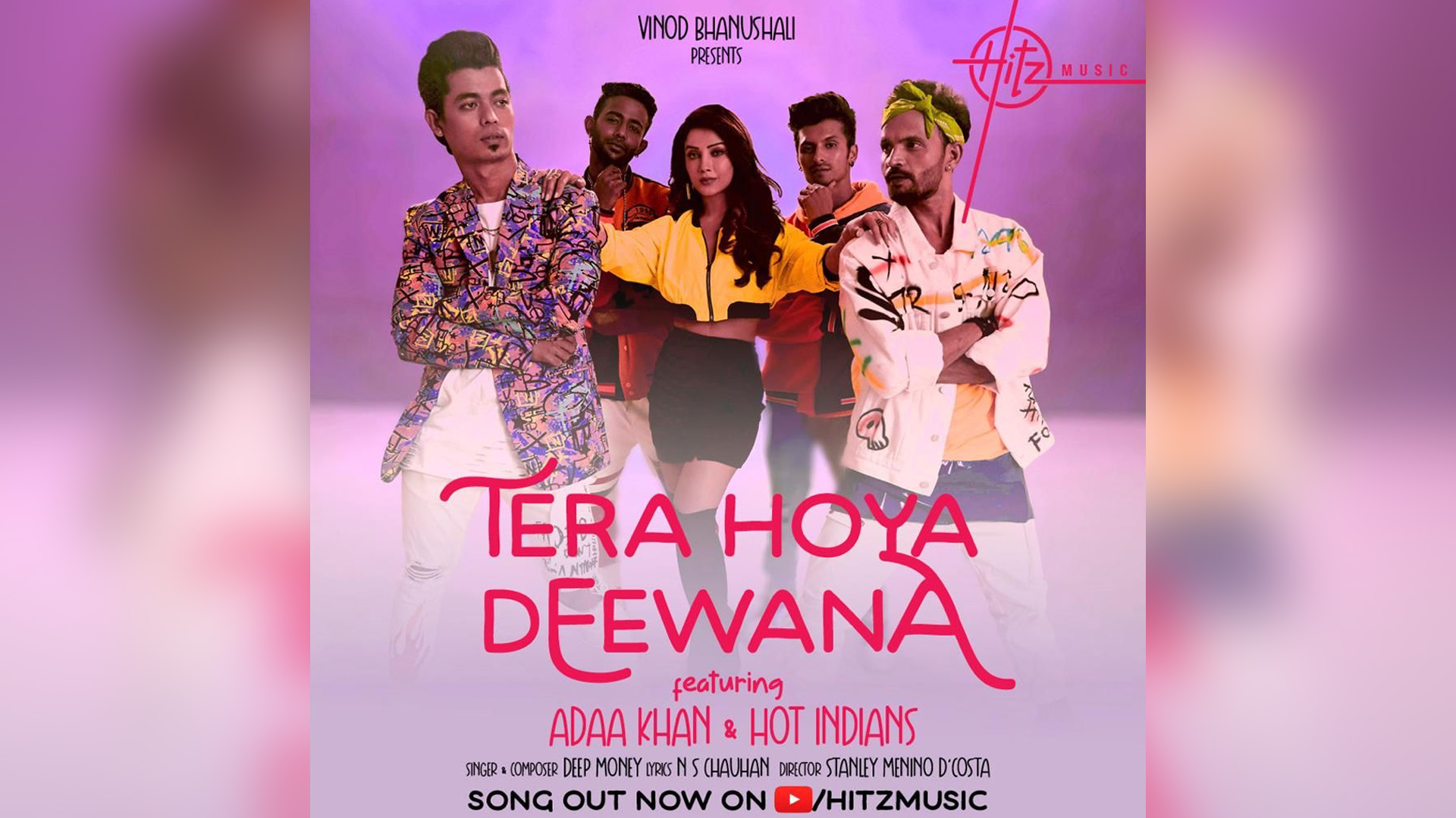 Vinod Bhanushali presents Deep Money’s ‘Tera Hoya Deewana’ feat Adaa Khan & Hot Indians!