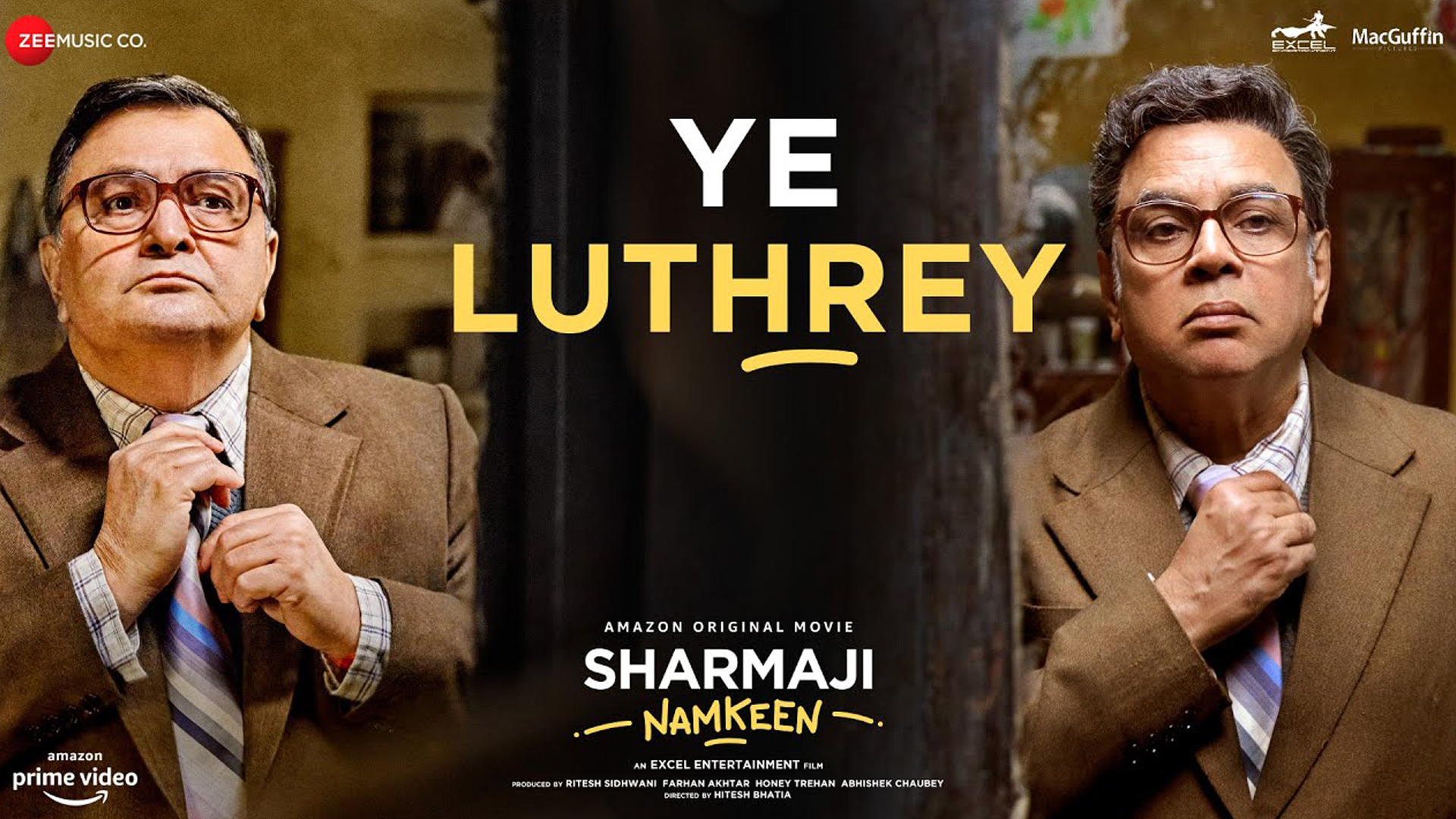 Watch Sharmaji battle retirement in Sharmaji Namkeen’s latest song ‘Ye Luthrey’!